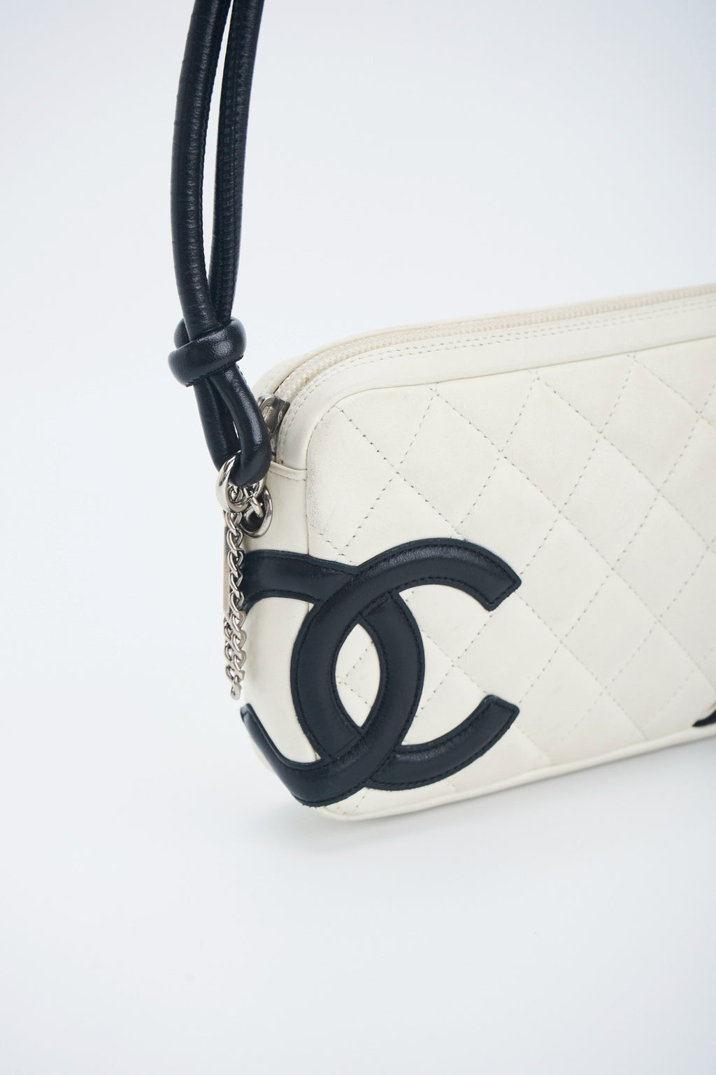 Chanel cambon white shoulder bag
