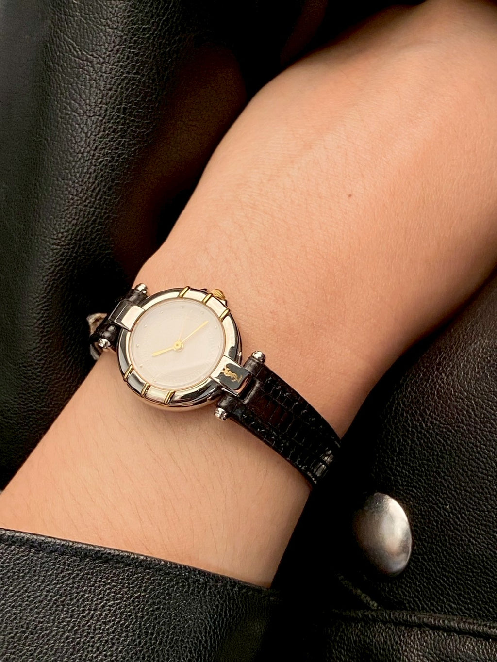 Ysl white dial c.0400