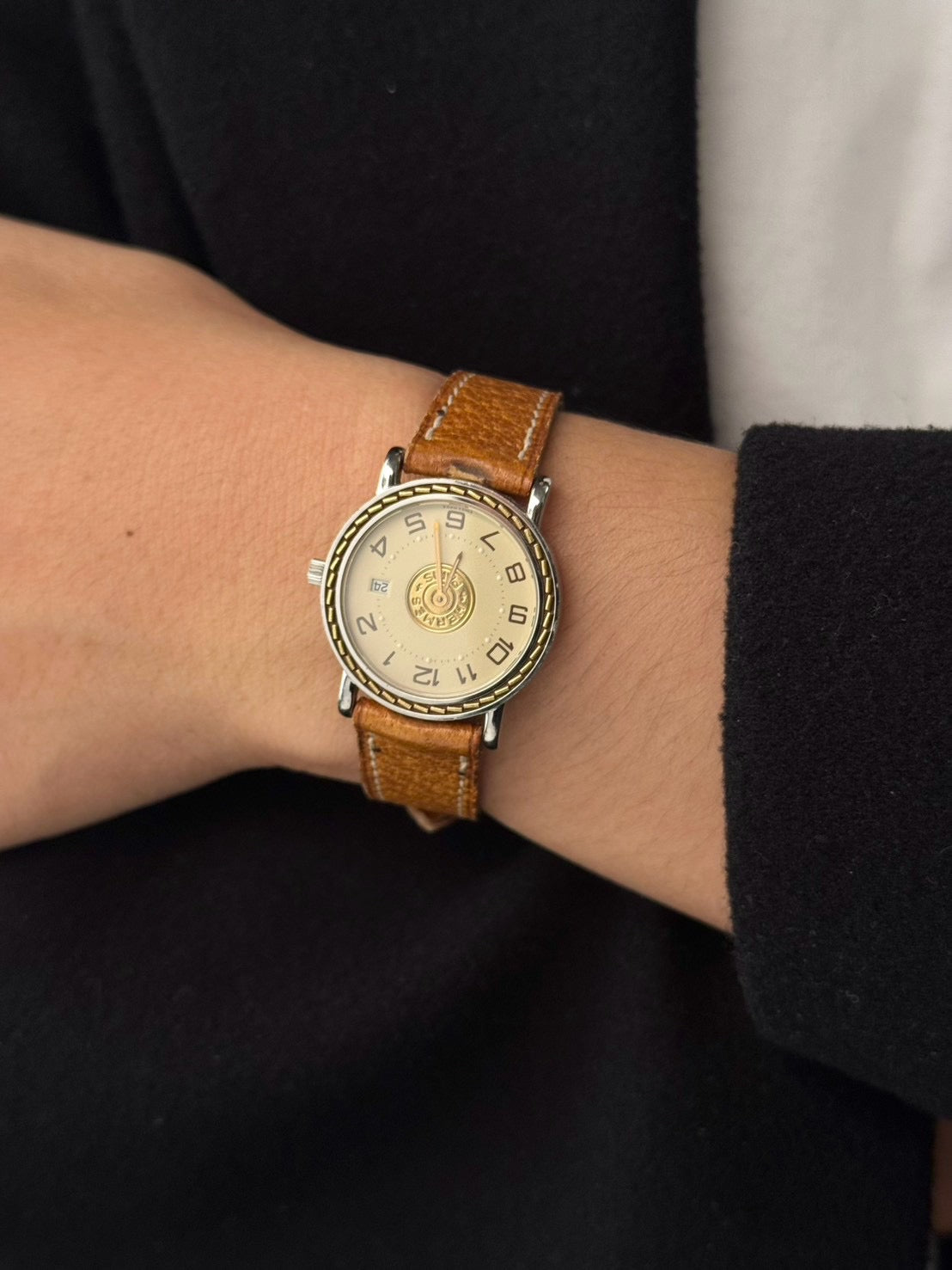 Hermès Vintage Circle Two-Tone