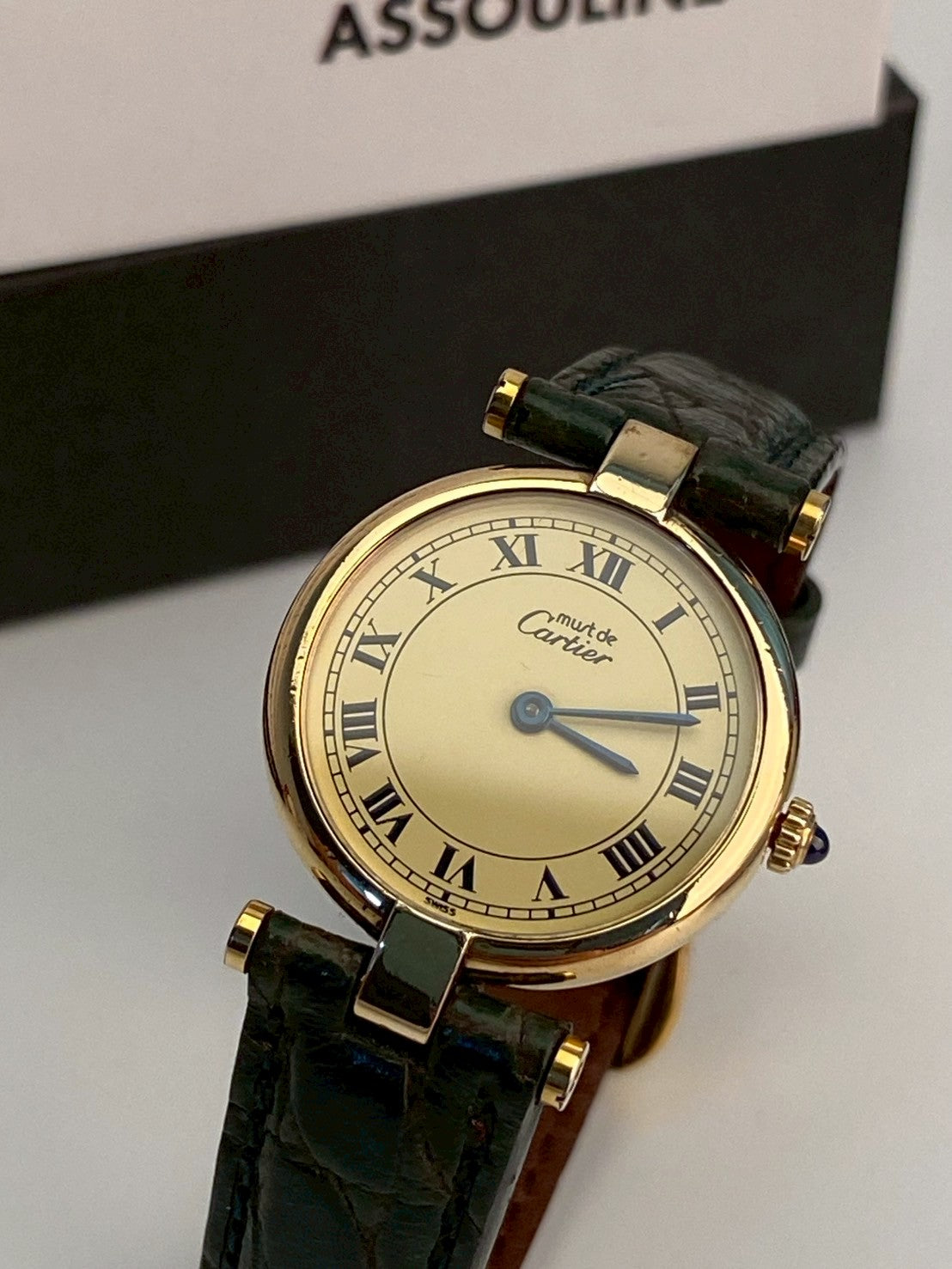 Cartier cream dial argent cilcle c.1750