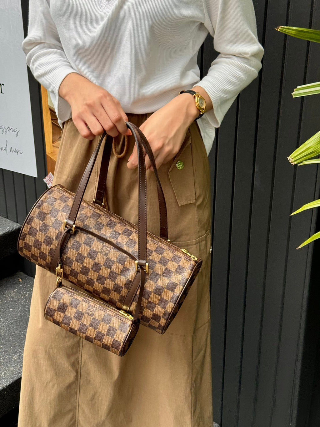 Louis vuitton Damier Papillon 30”