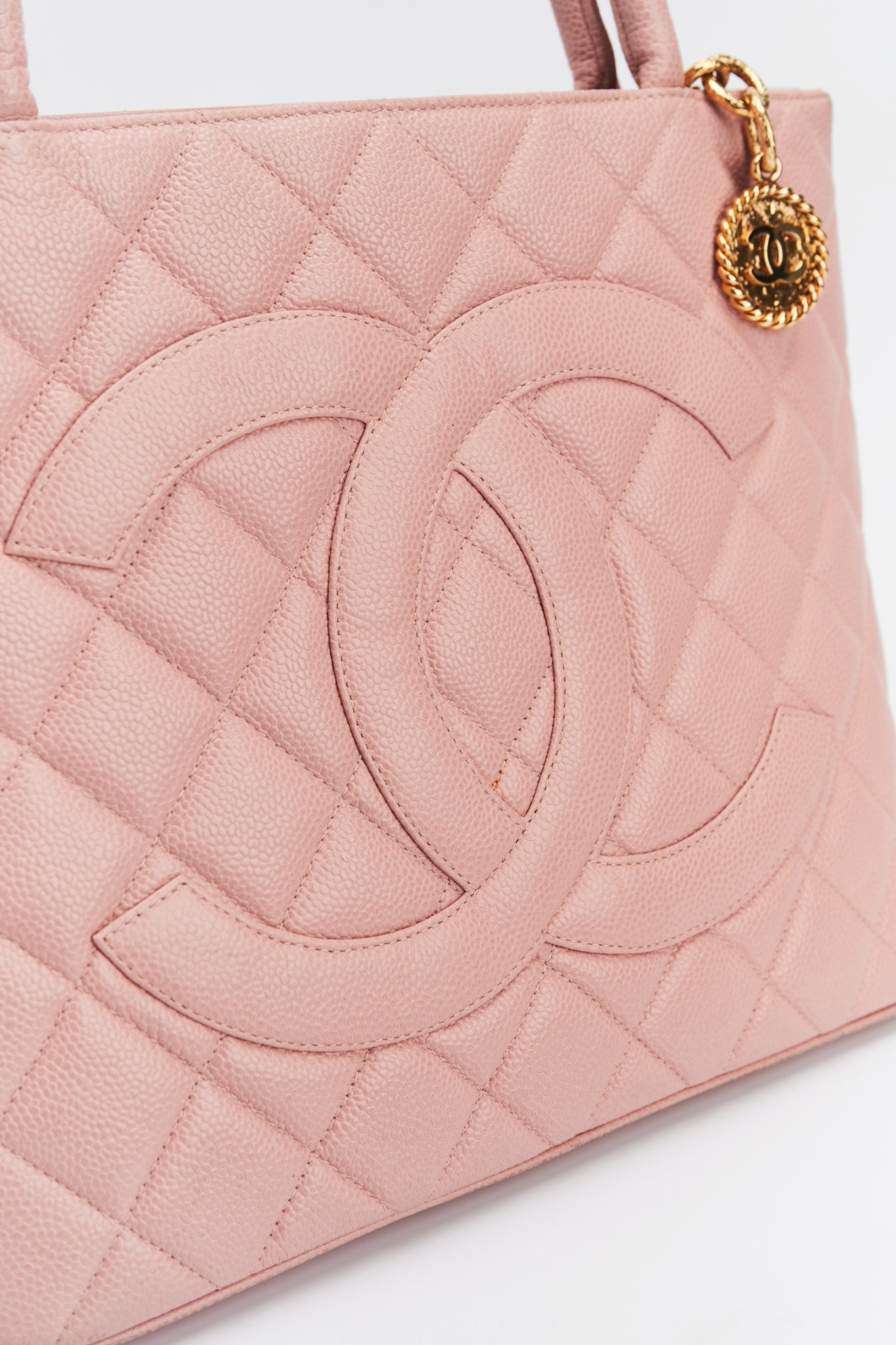 Chanel medellion tote bag