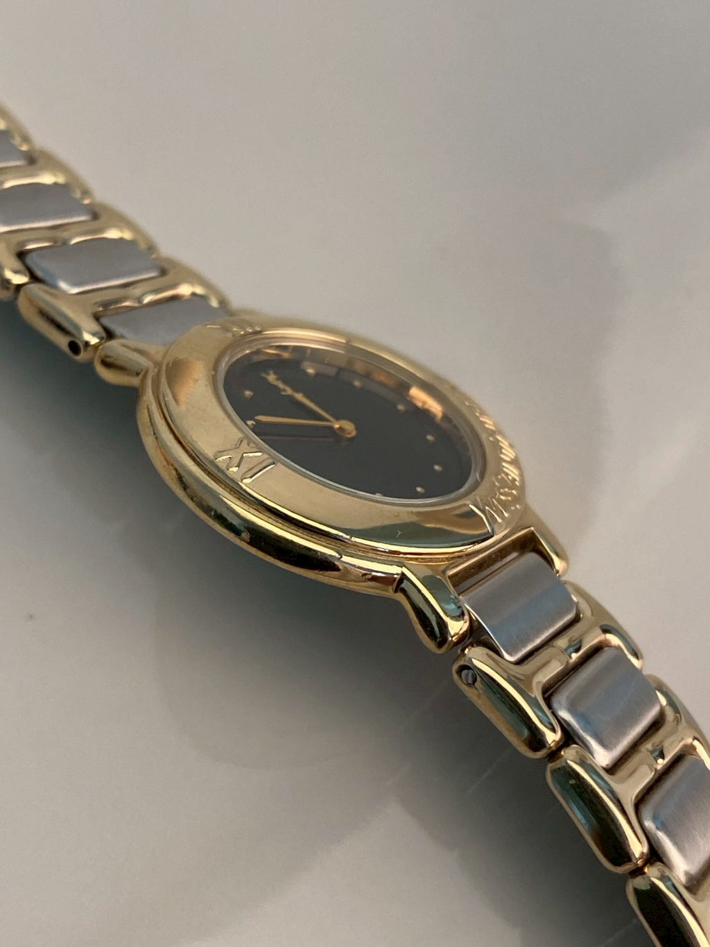 sl black dial twotone watch c.1314