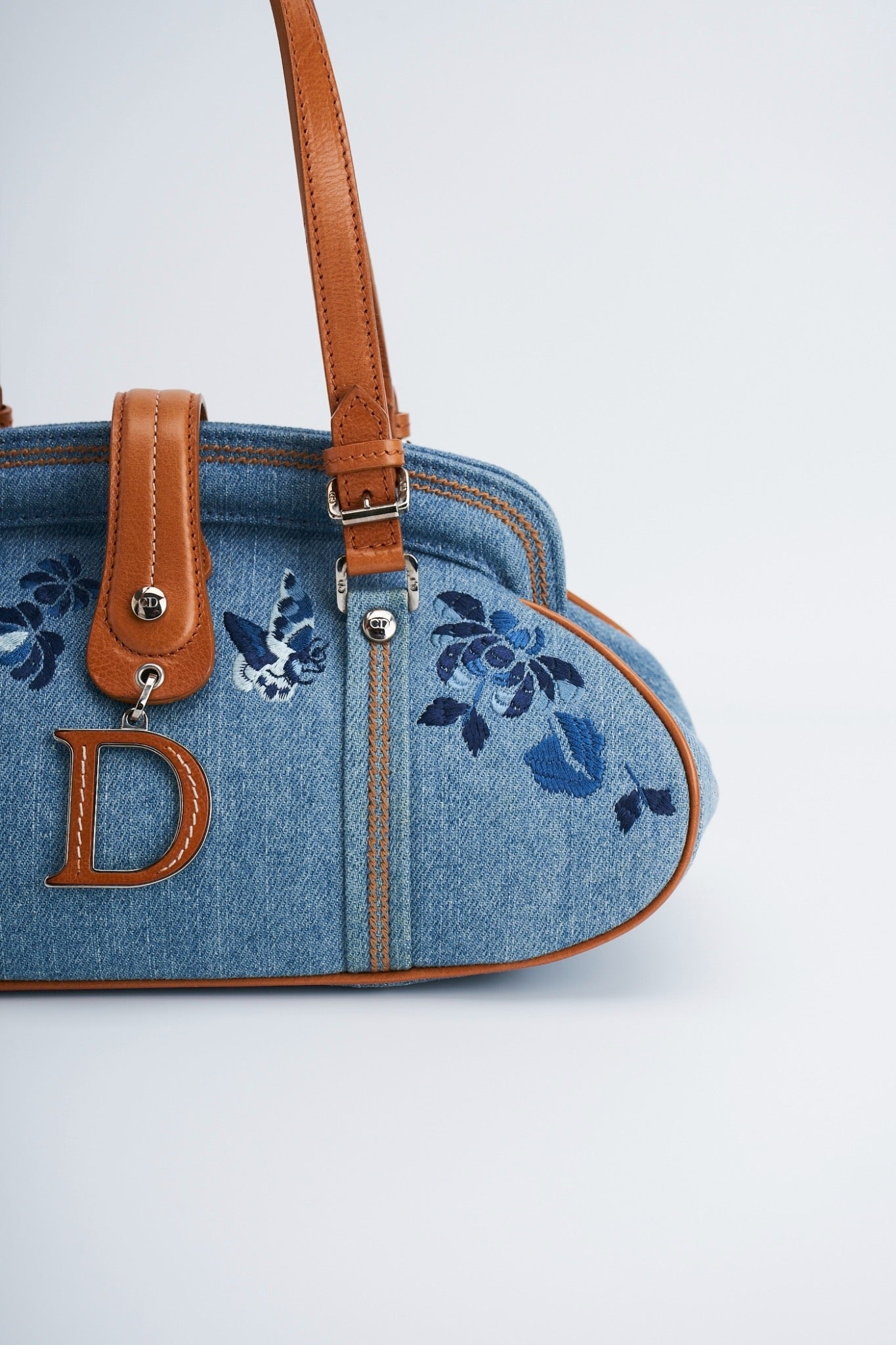 Dior detective denim floral