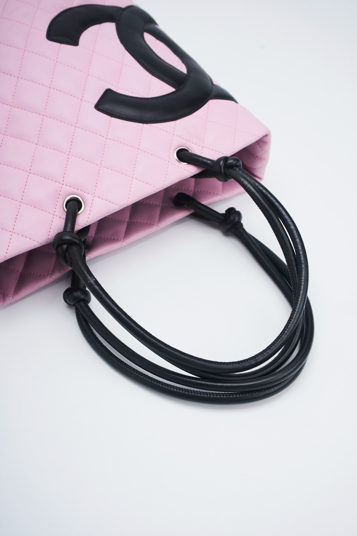 Chanel cambon mini tote pink