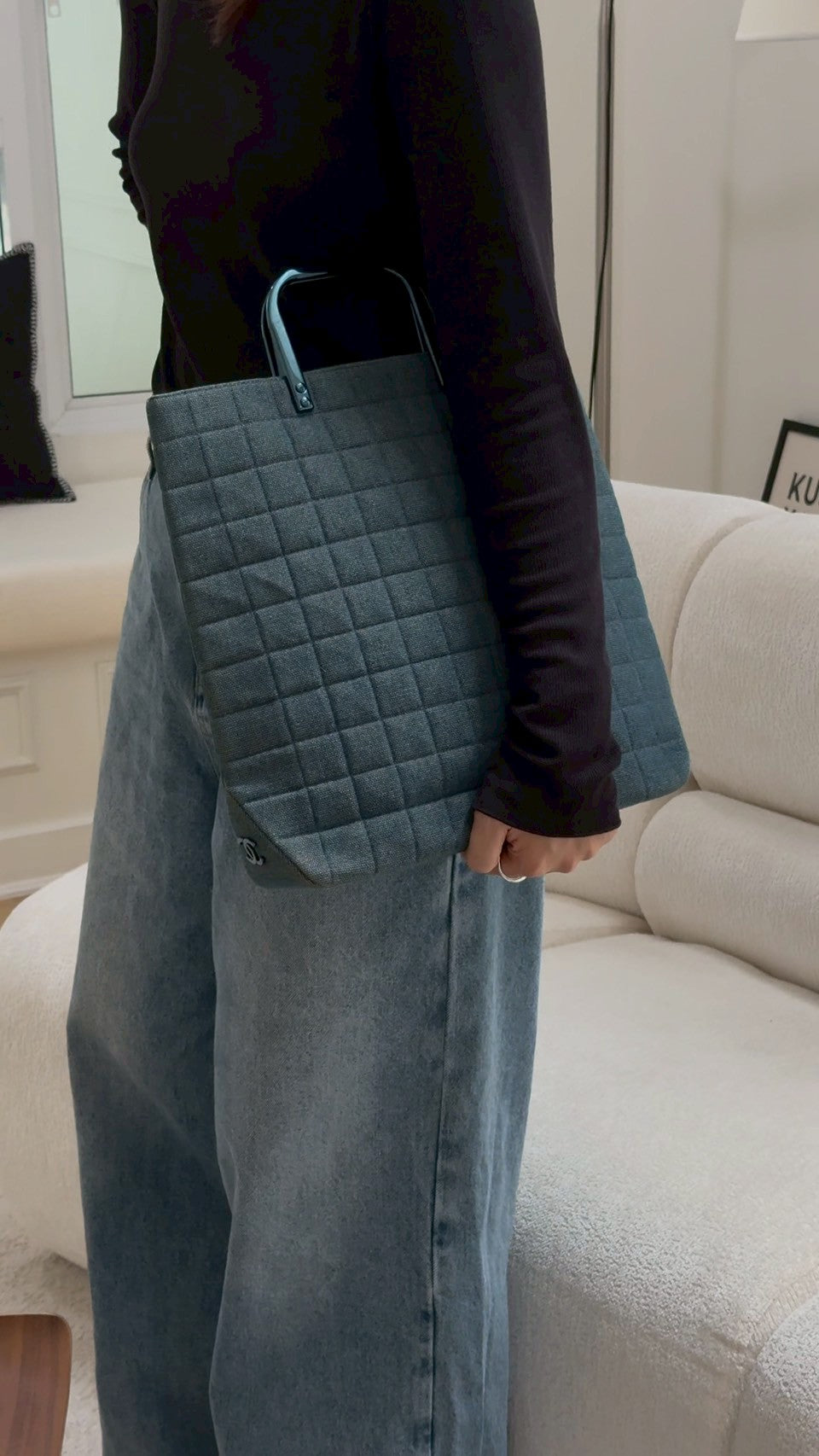 Chanel chocobar denim