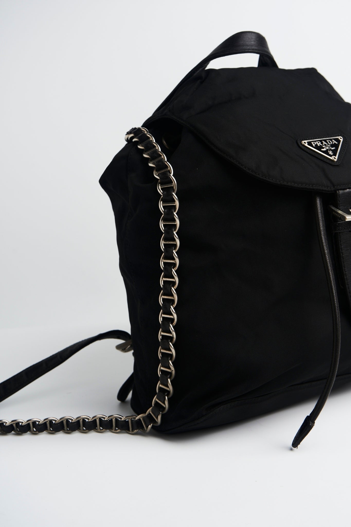 Prada chian backpack