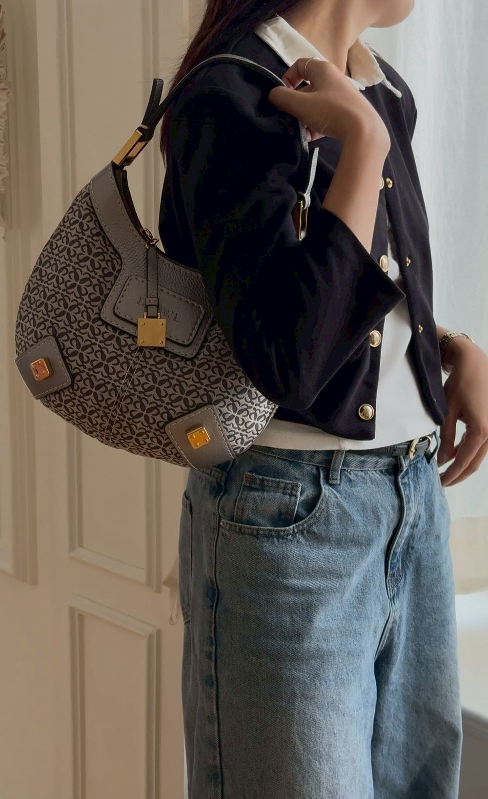 Loewe canvas hobo