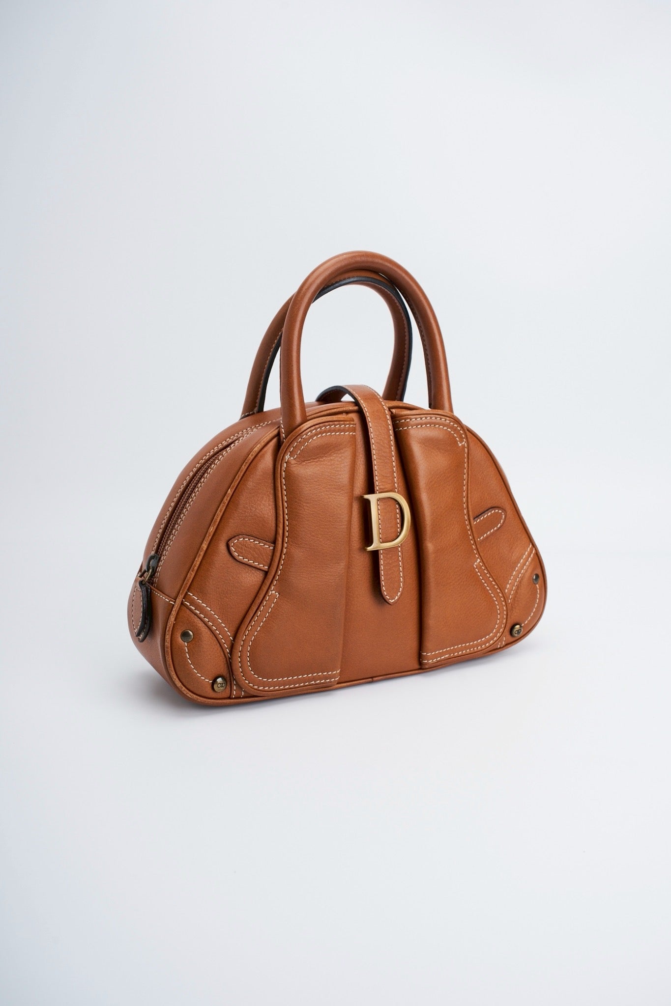 Dior D logo handbag