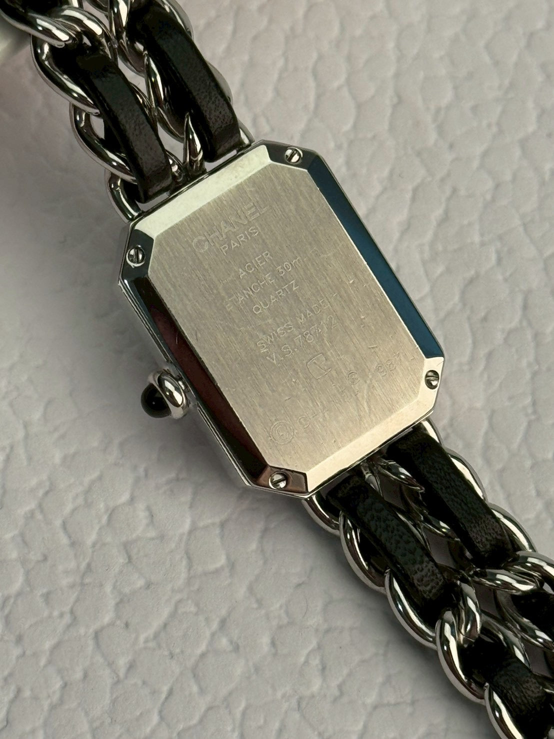 Chanel premiear silver Lsize c.78712