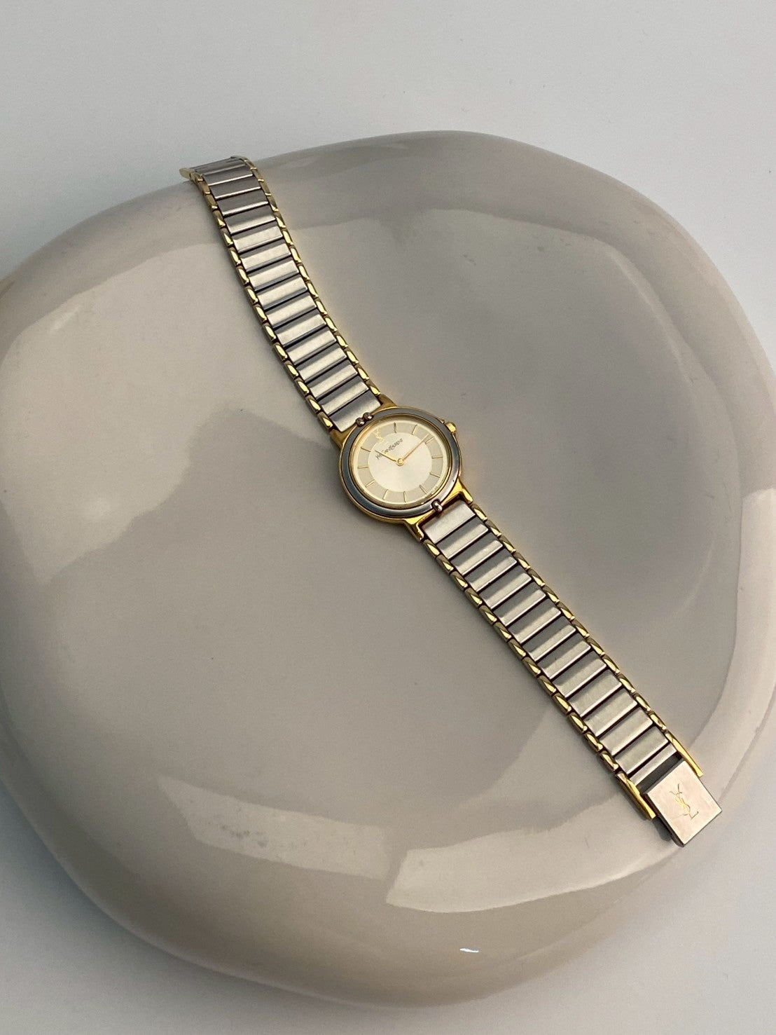 Ysl cream dial twotone c.1771