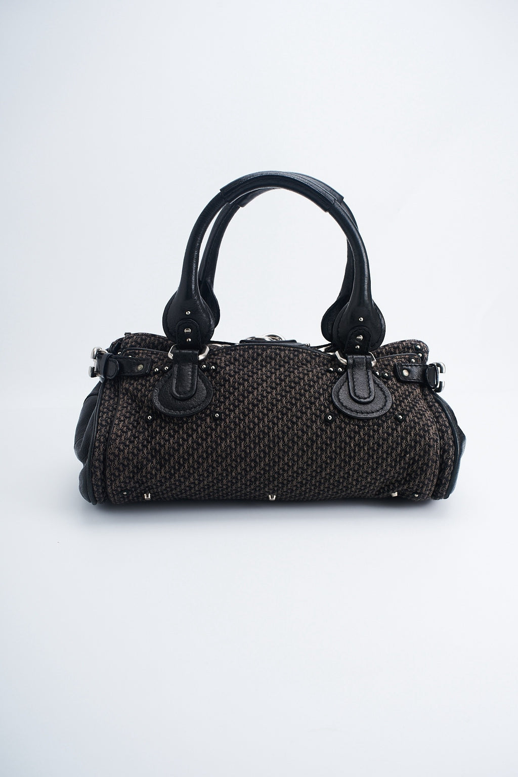 Chloe paddington tweed leather