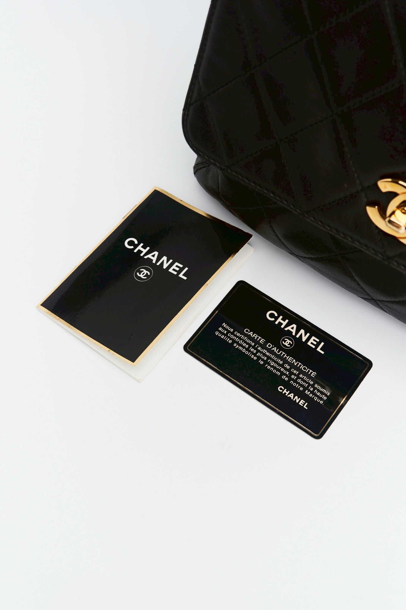 Chanel lambskin backpack
