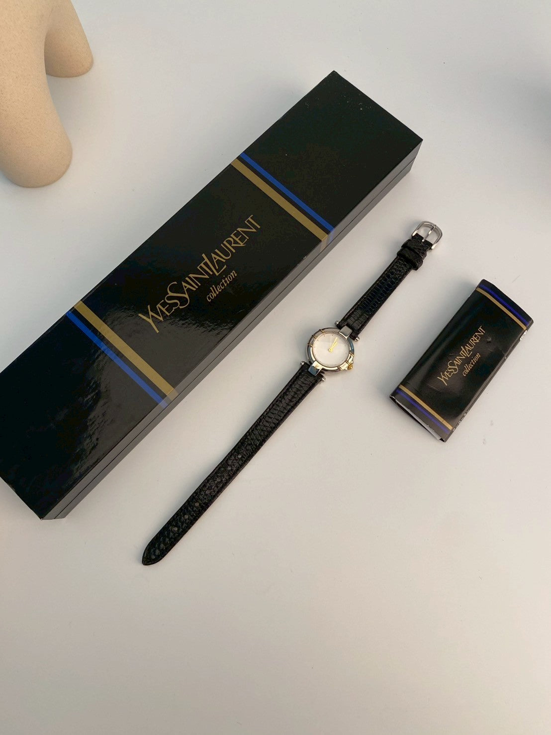 Ysl white dial c.0400