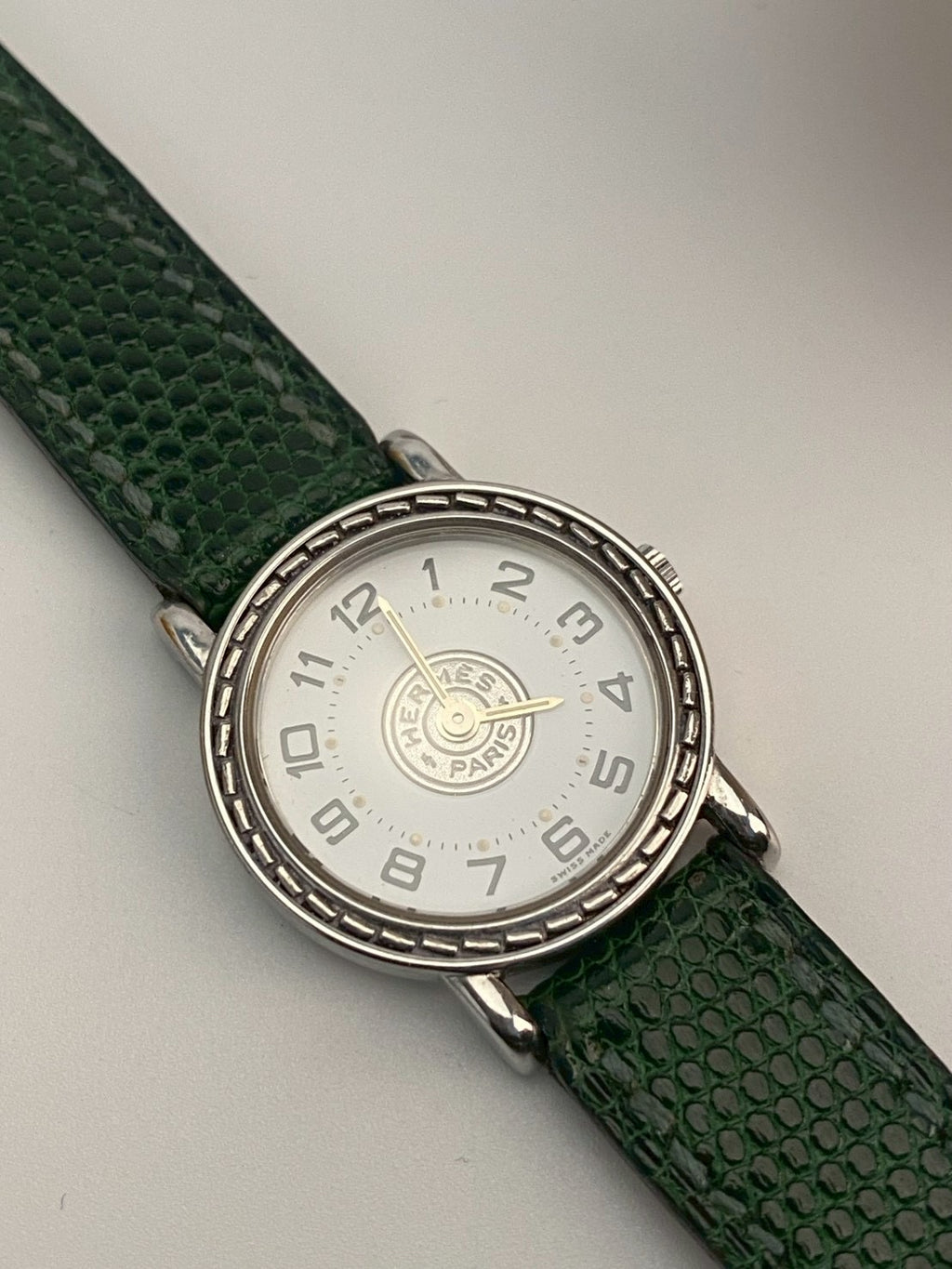 Hermes vintage white dial c.2653