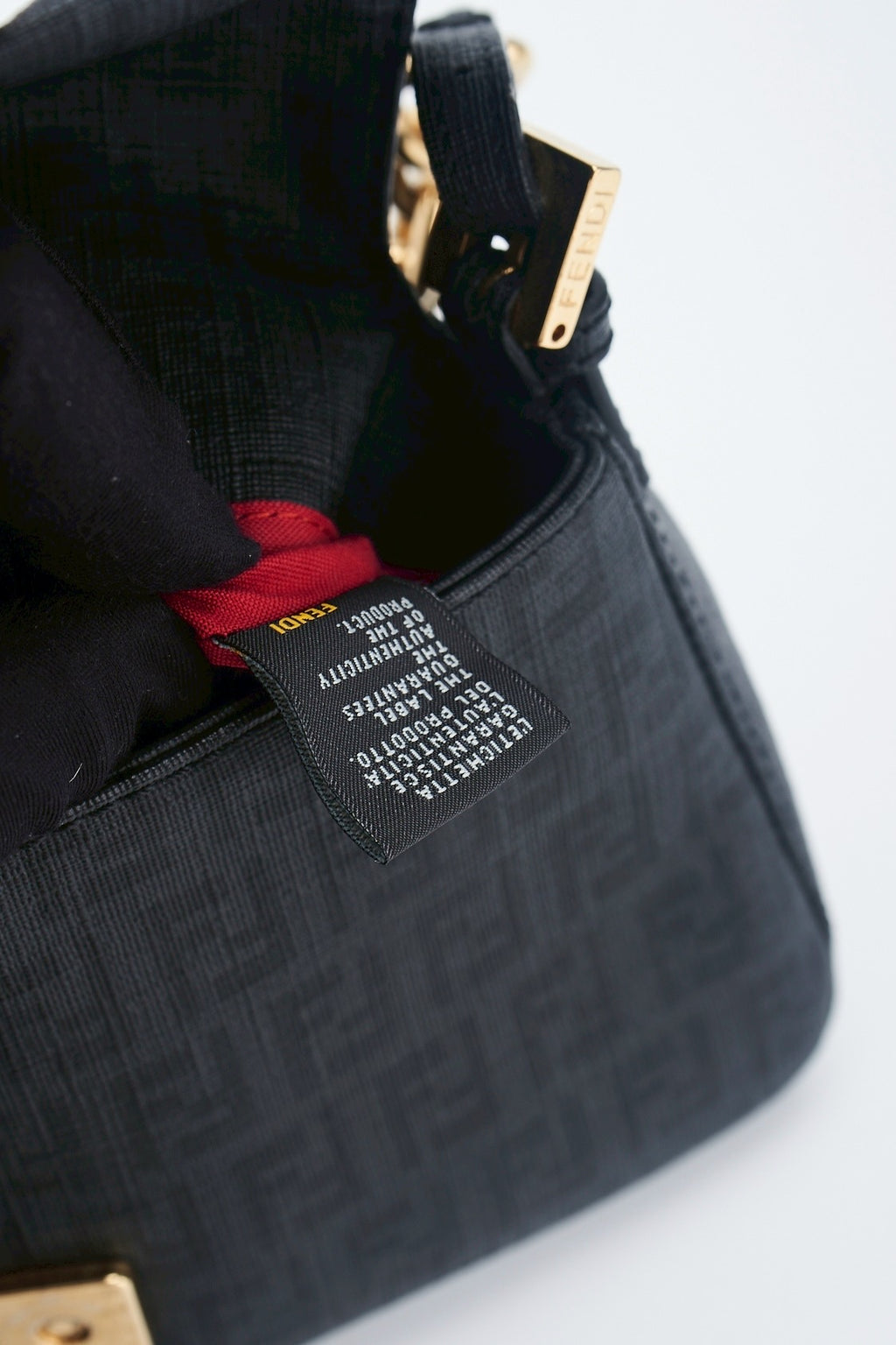 Fendi baguette chain bag