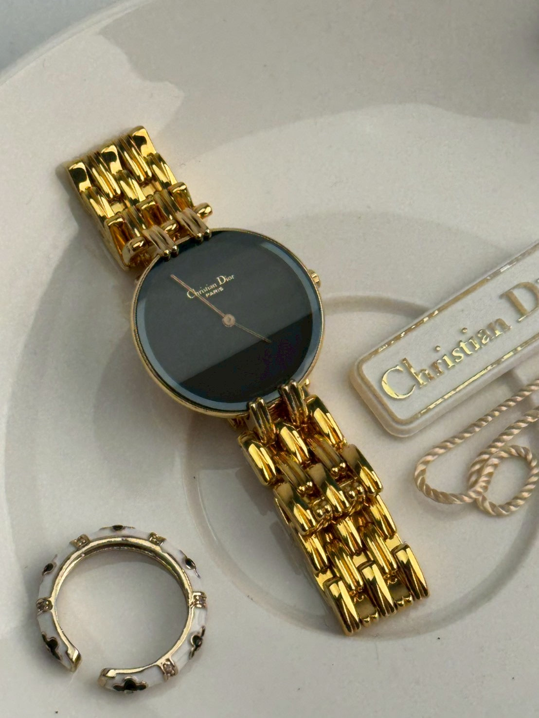 Dior 46-154-3 black dial c.1227