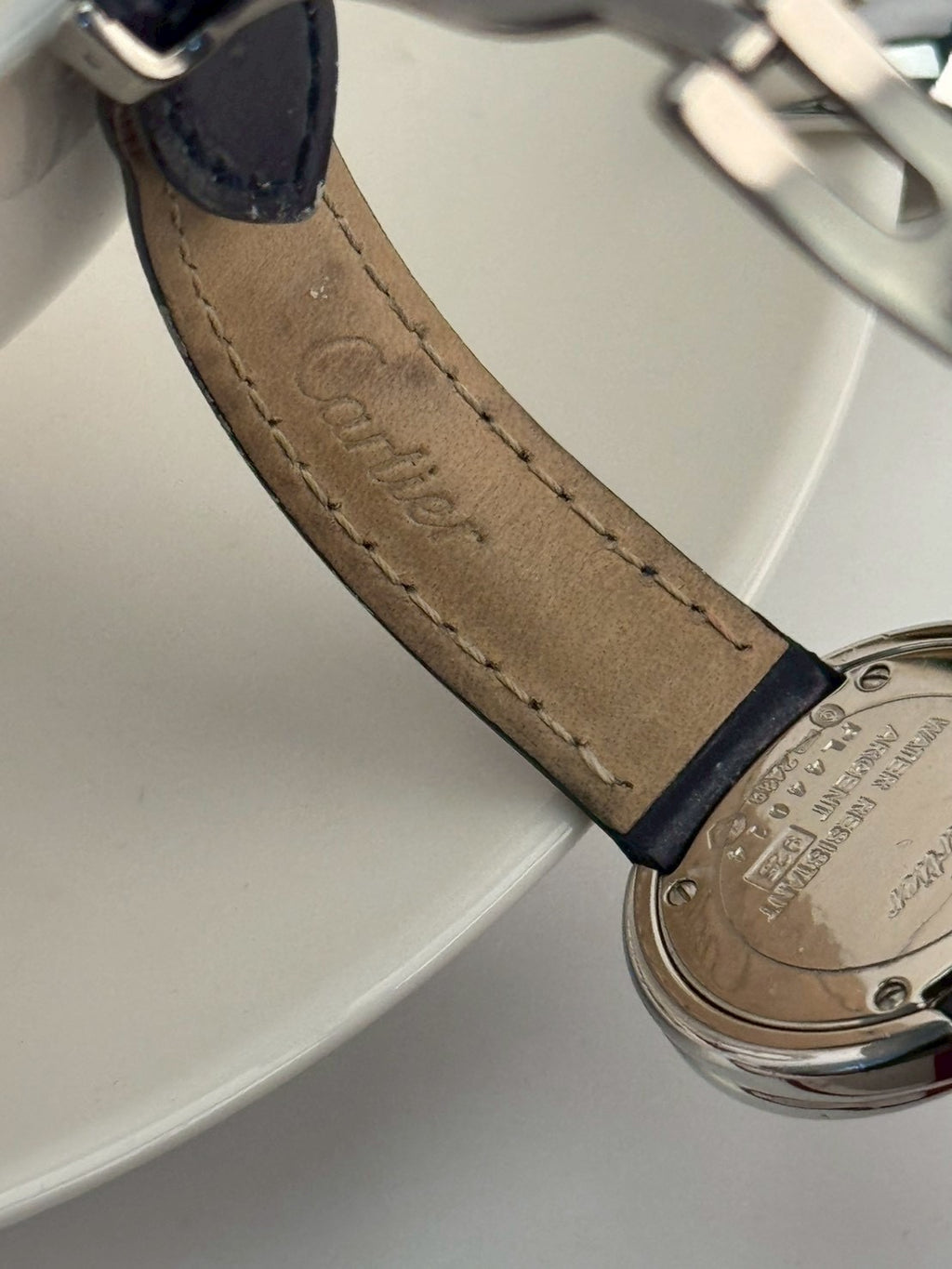 cartier trinity white dial c.4014