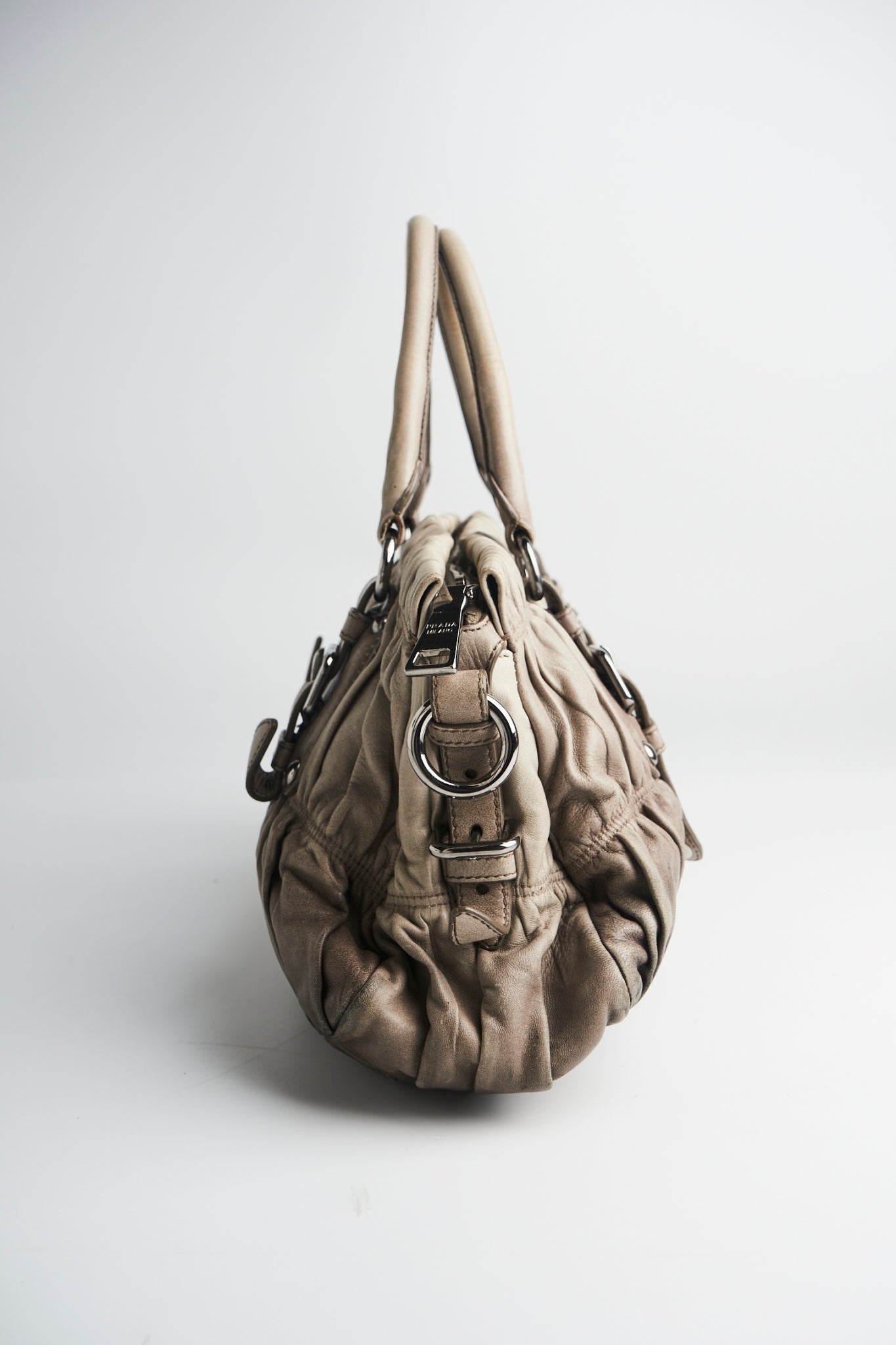 Prada Ombre Gaufre leather