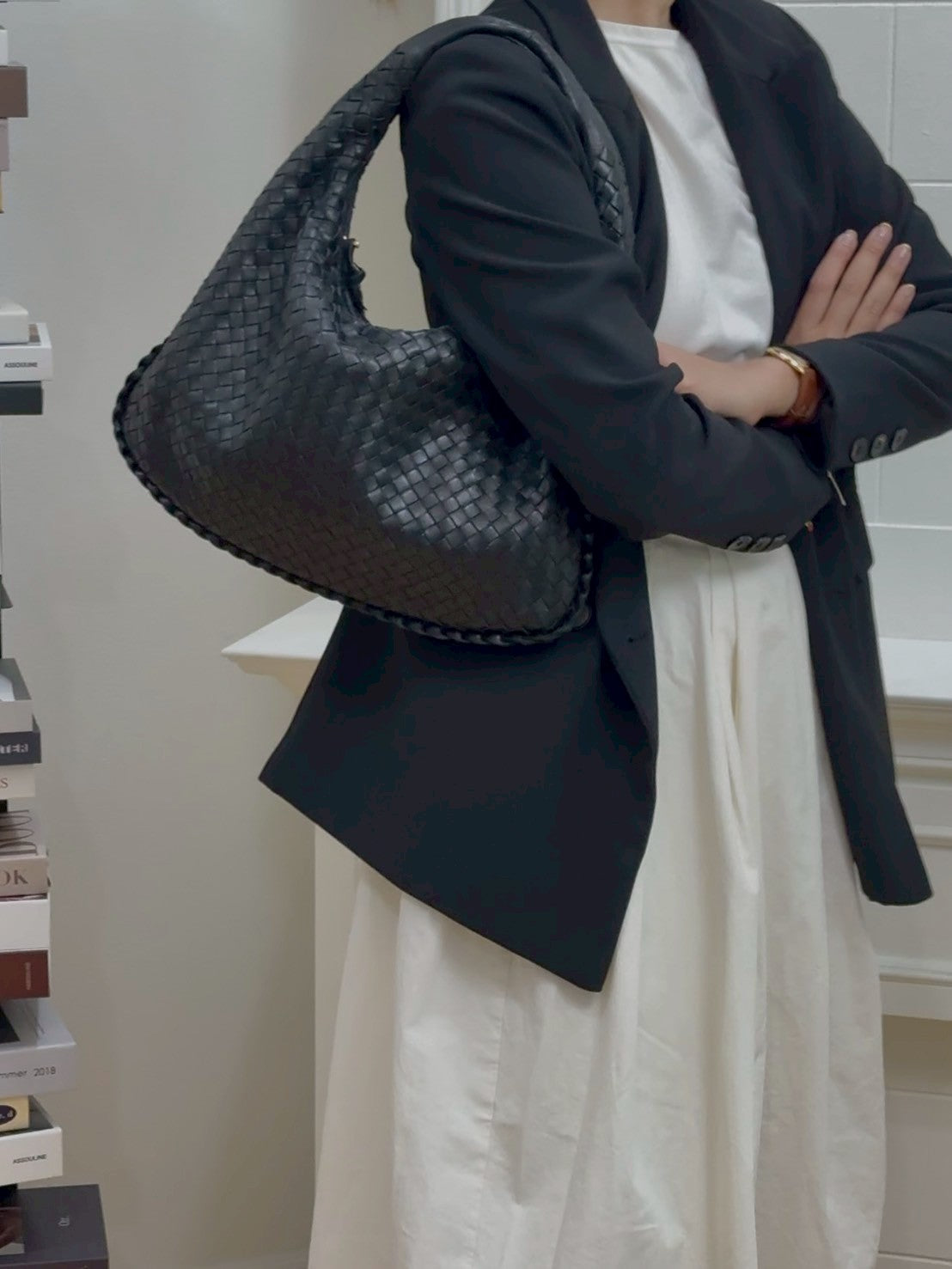 Bottega hobo bag small size