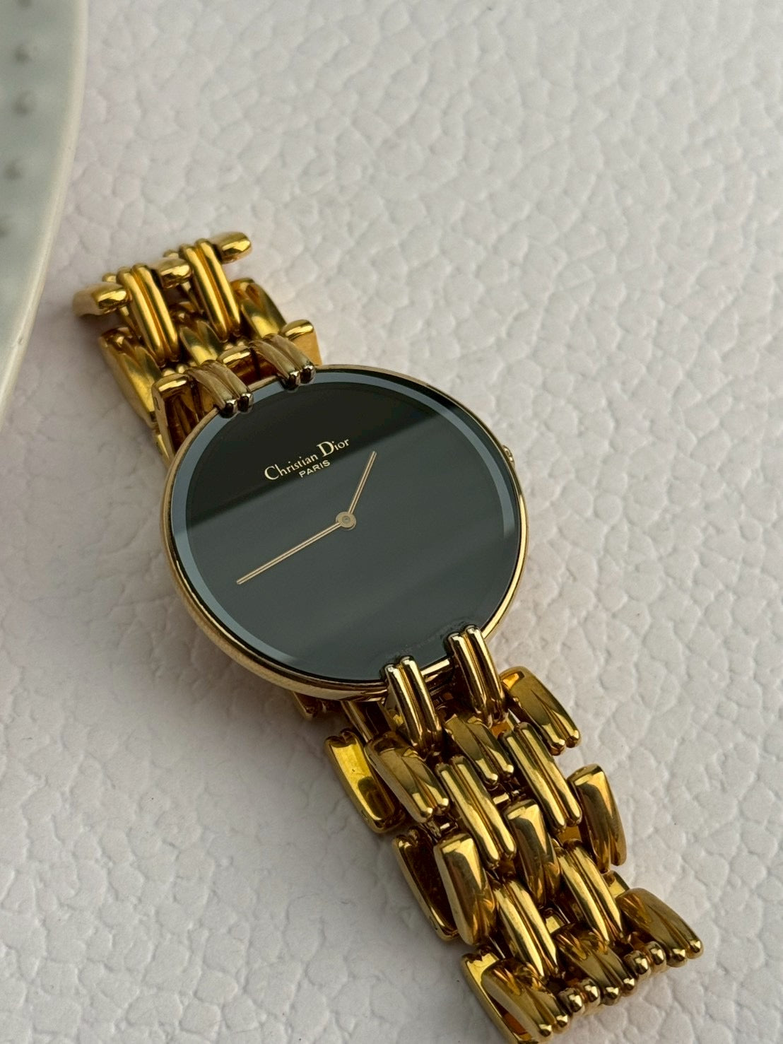 Dior black dial gold sizeL c.4581
