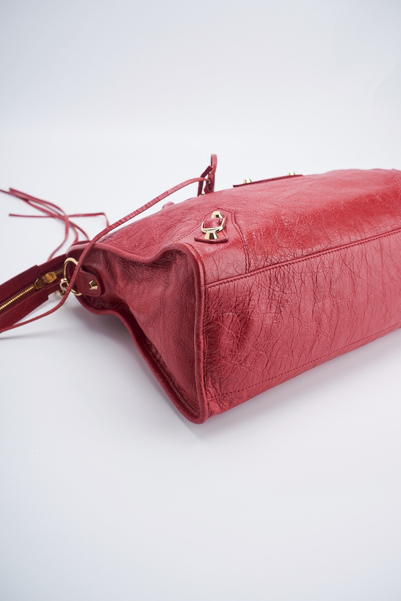Balenciaga city red