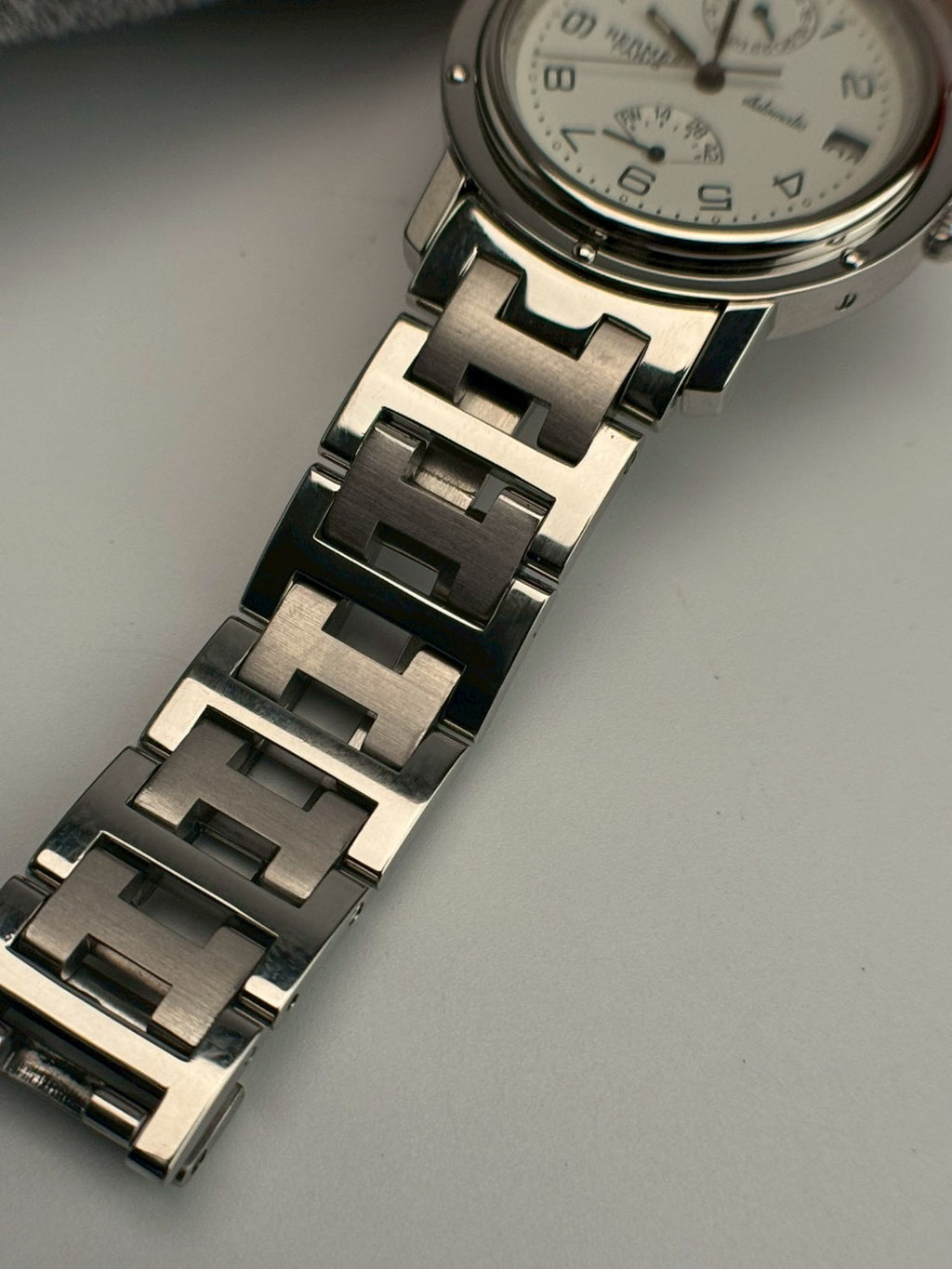 Hermes clipper chronograph c.6093