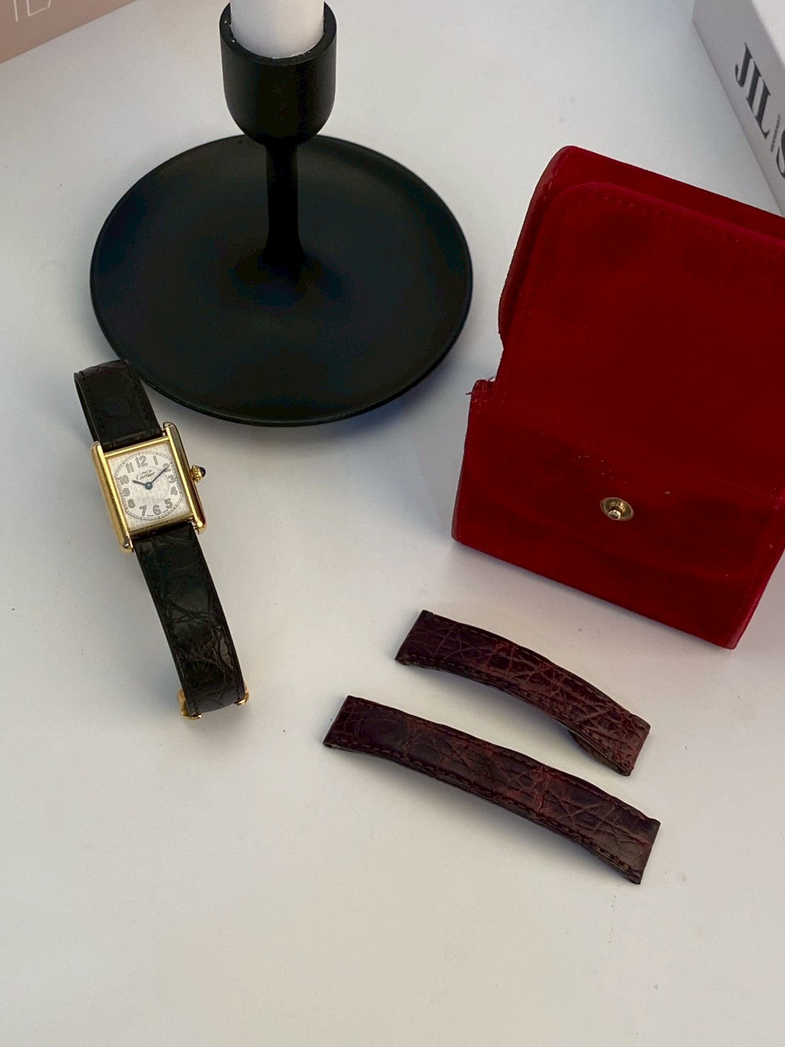 Cartier tank must de gold c.6351