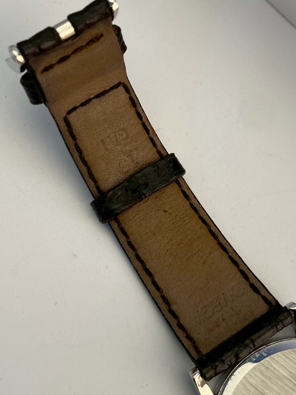Omega deville date silver watch c.6480