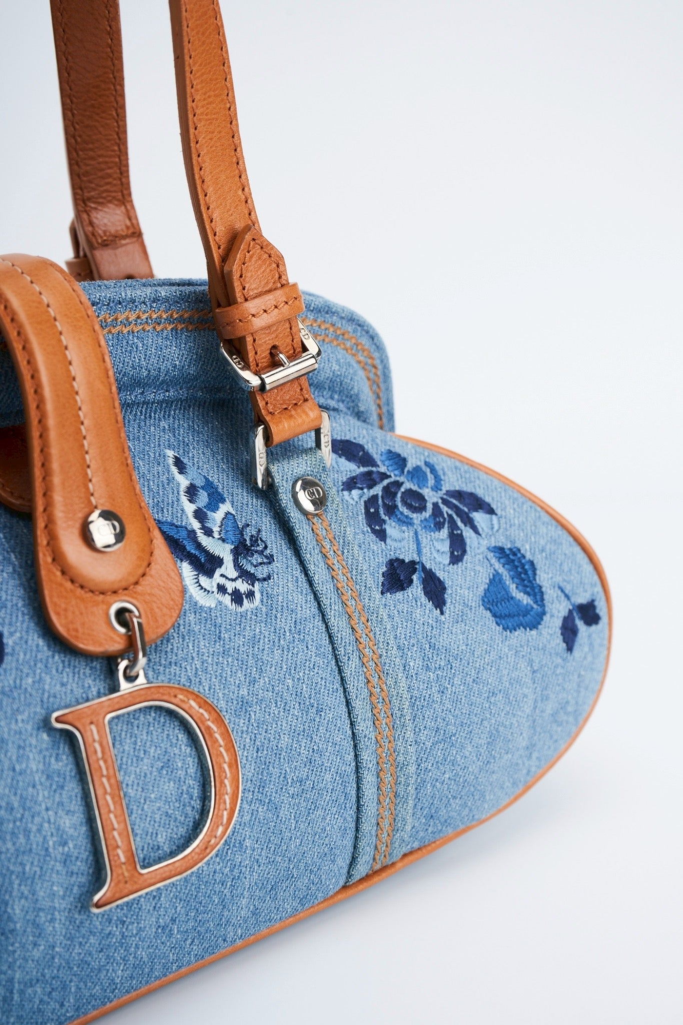 Dior detective denim floral