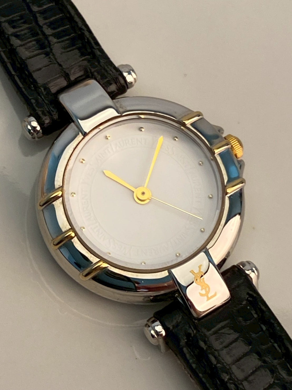 Ysl white dial c.0400