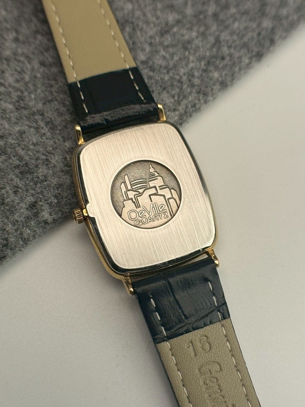 Omega deville chevron dial