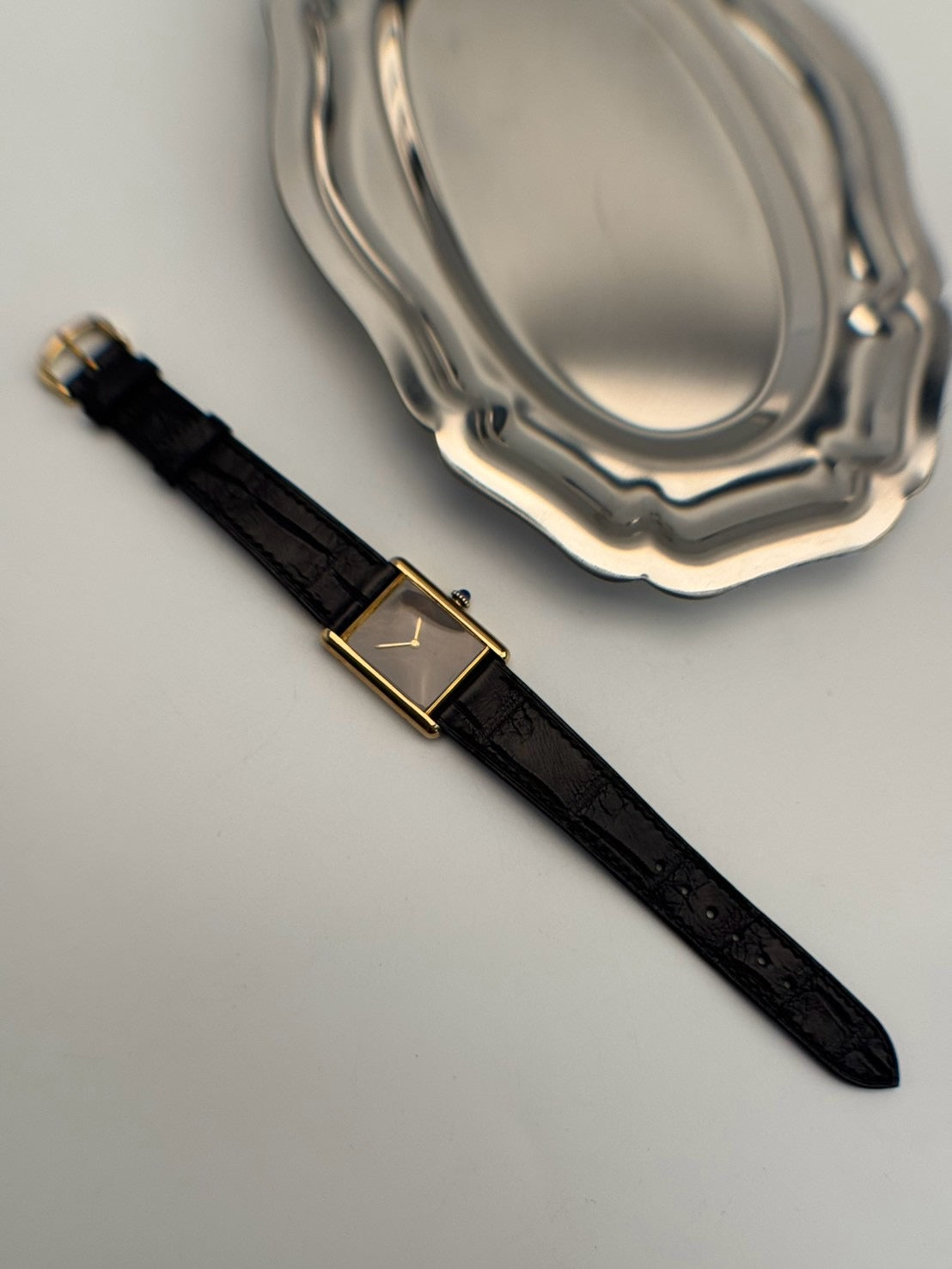 Cartier Tank Must Brown Dial