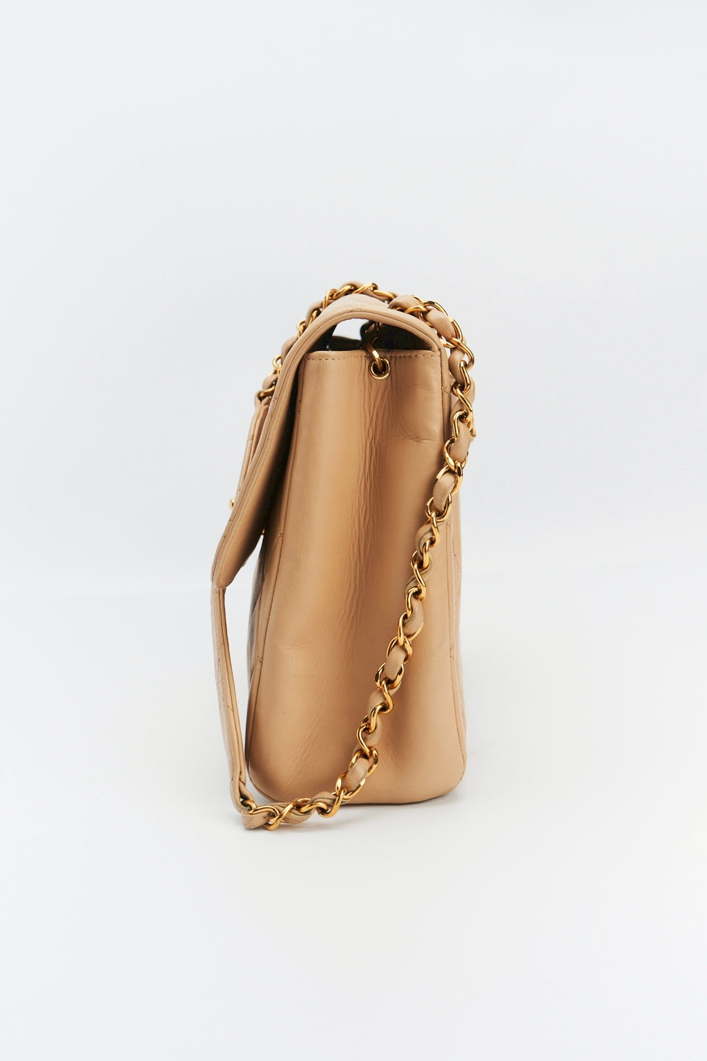 Chanel Quilted shoulder bag beige