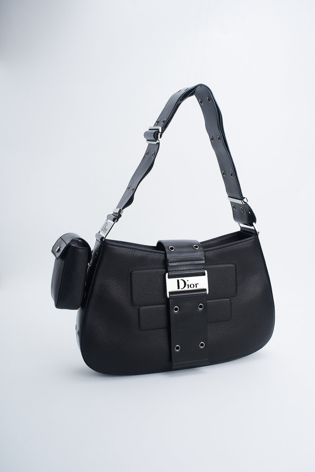 Dior street-chic shoulder