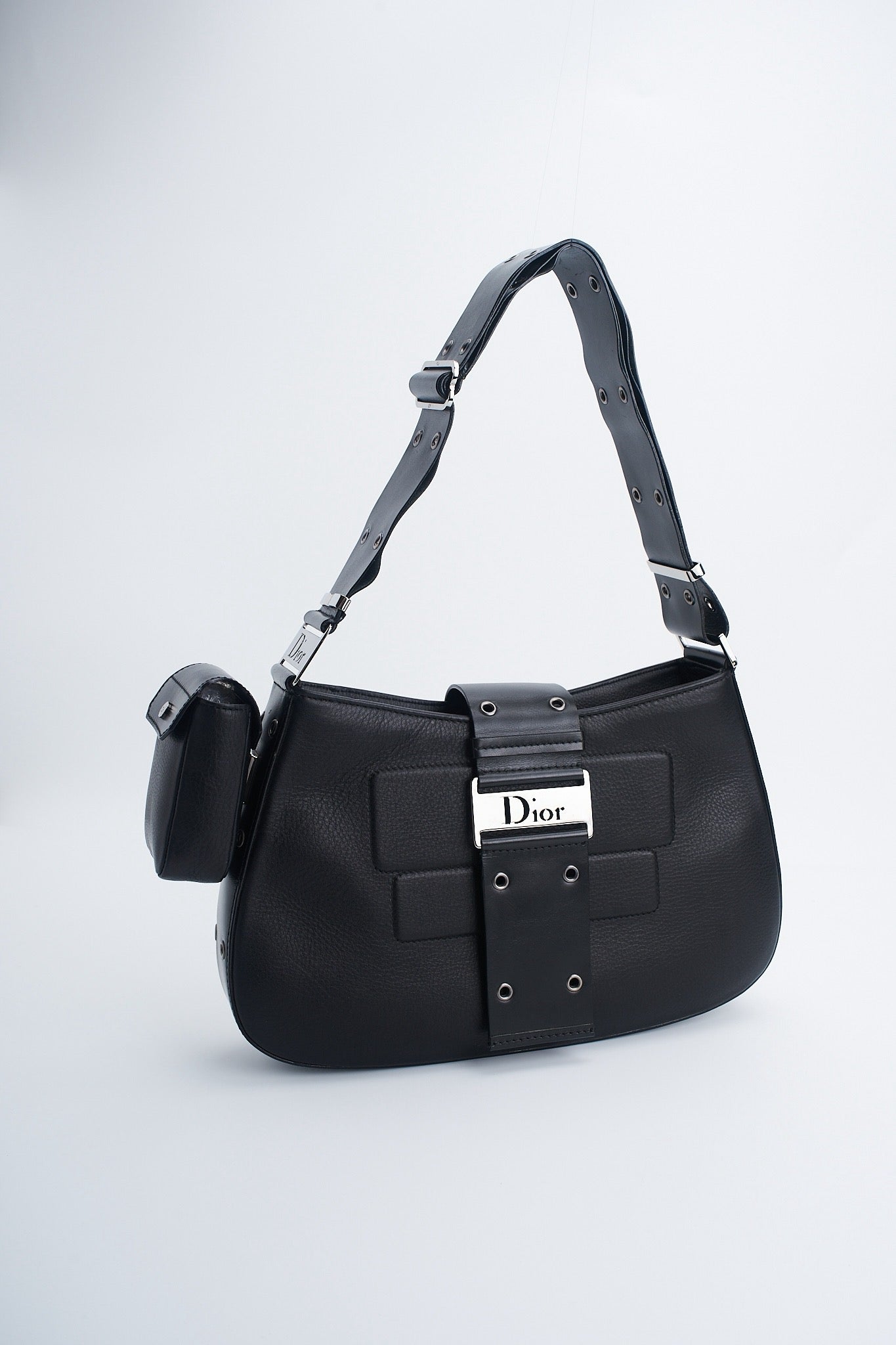 Dior street-chic shoulder