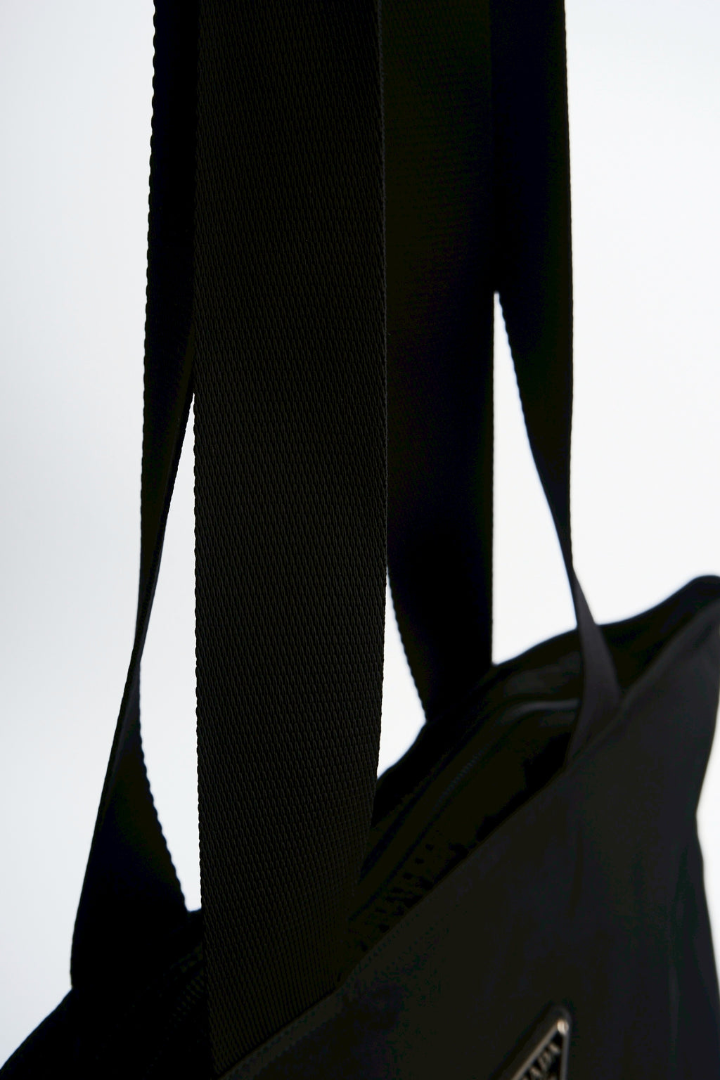 Prada nylon tote bag