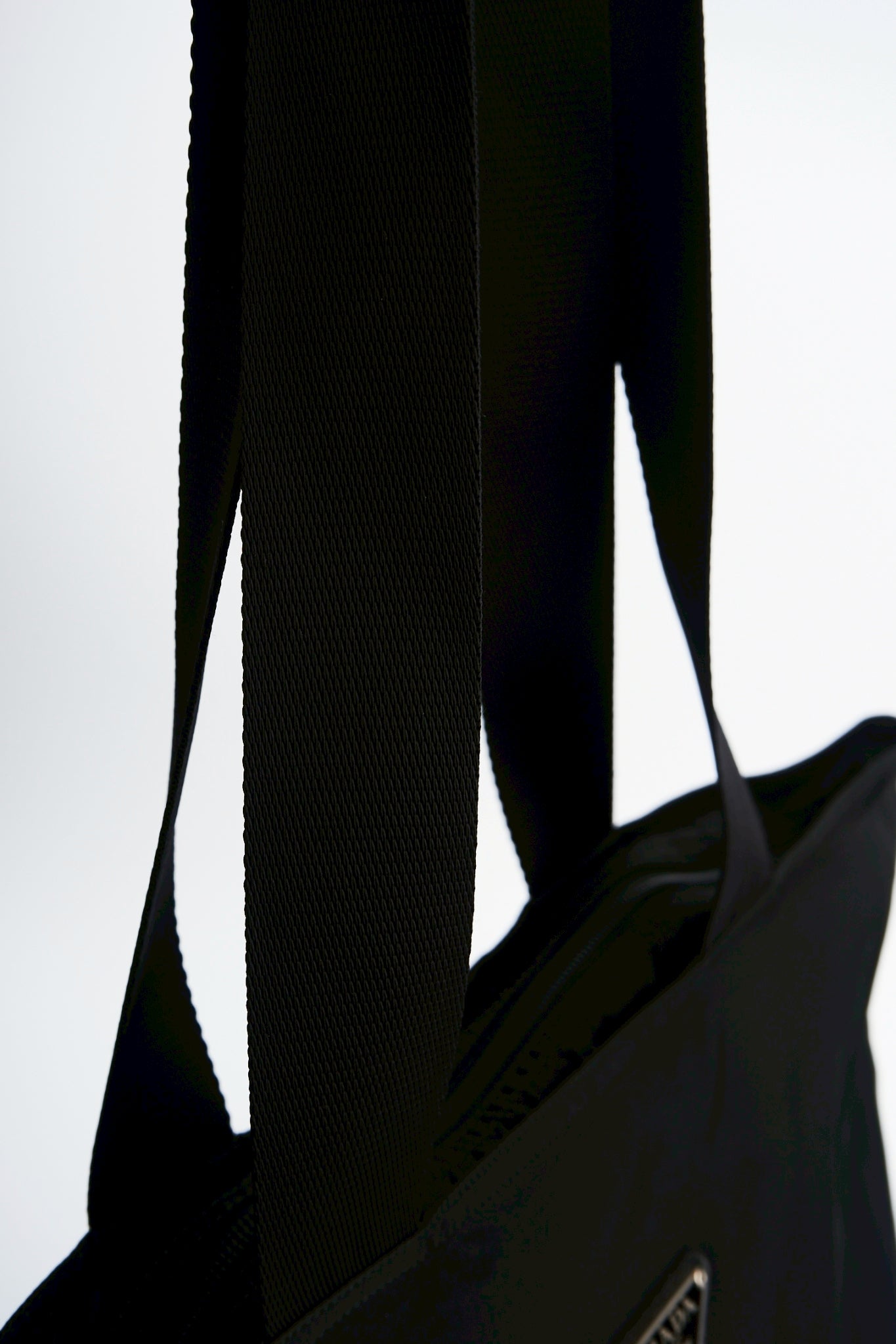 Prada nylon tote bag