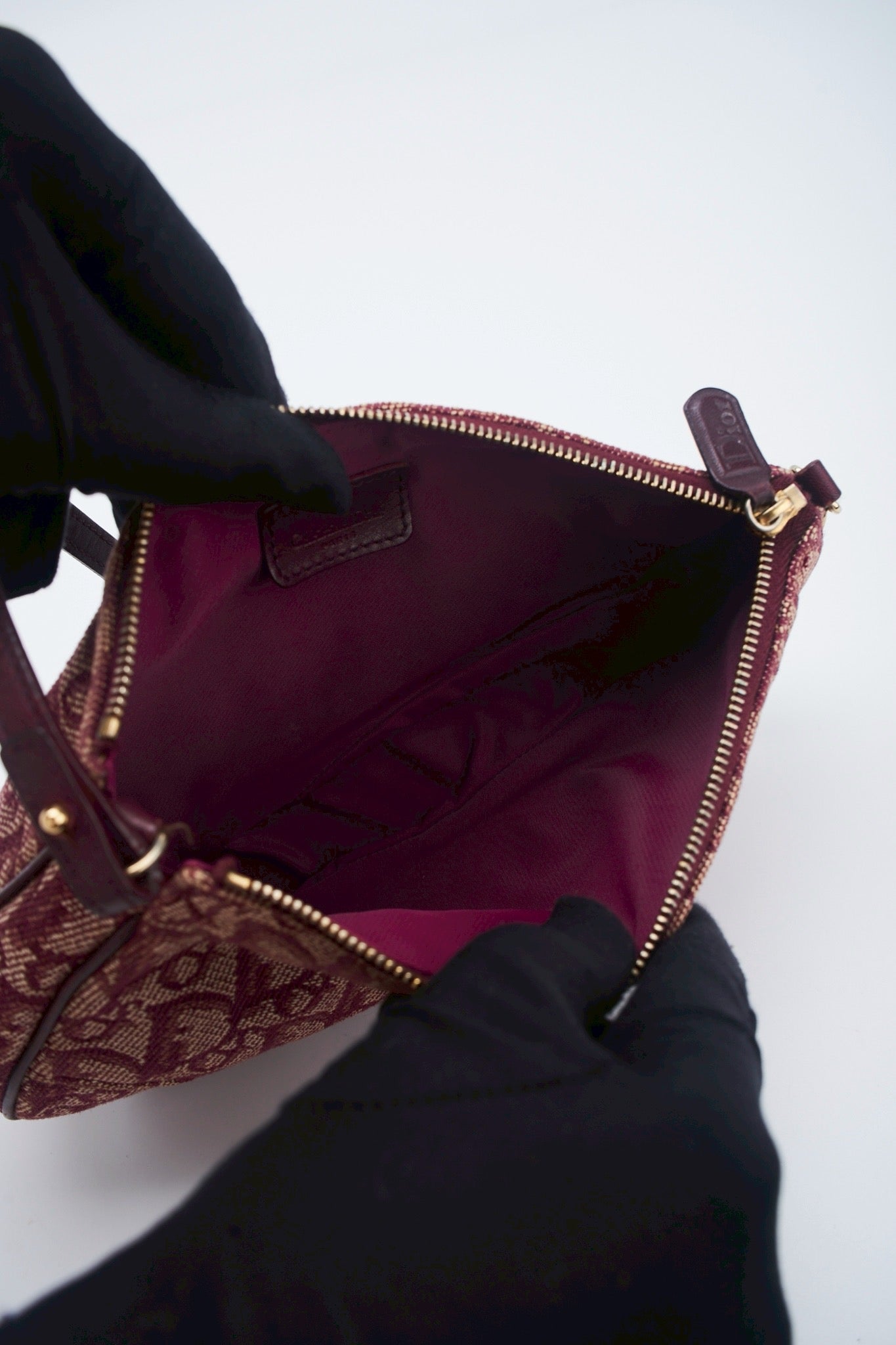 Dior mini saddle bag