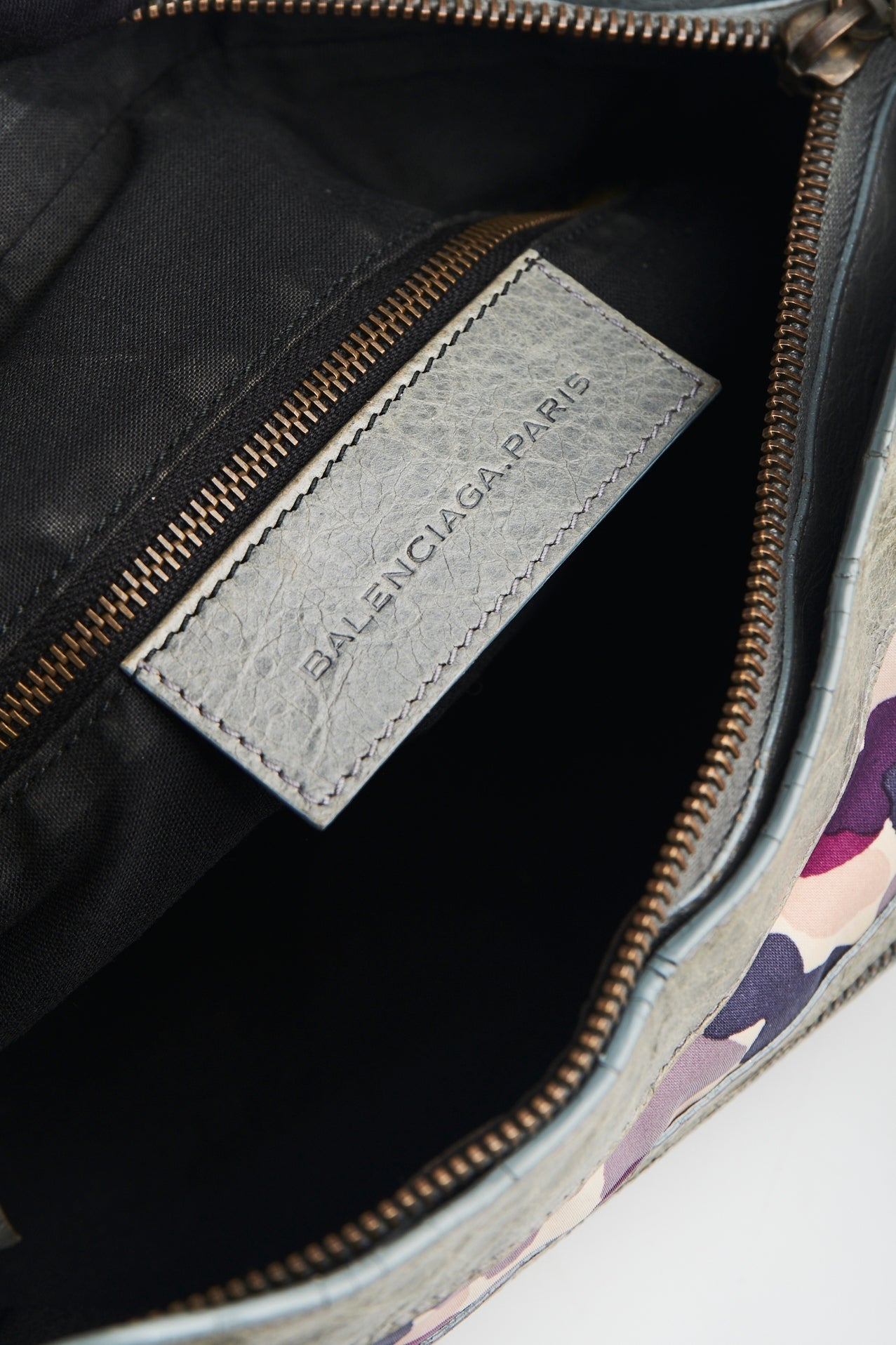 Balenciaga nylon printed mini city