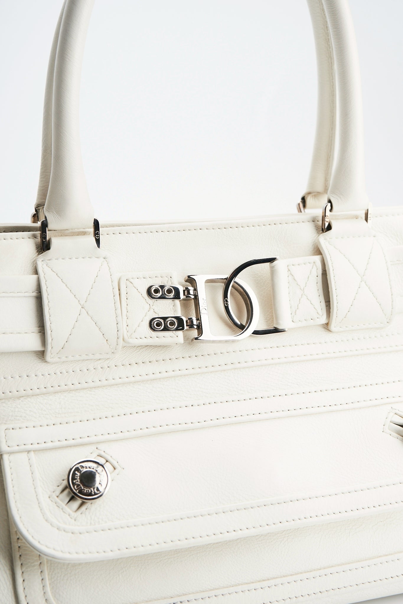 Dior leather hand bag