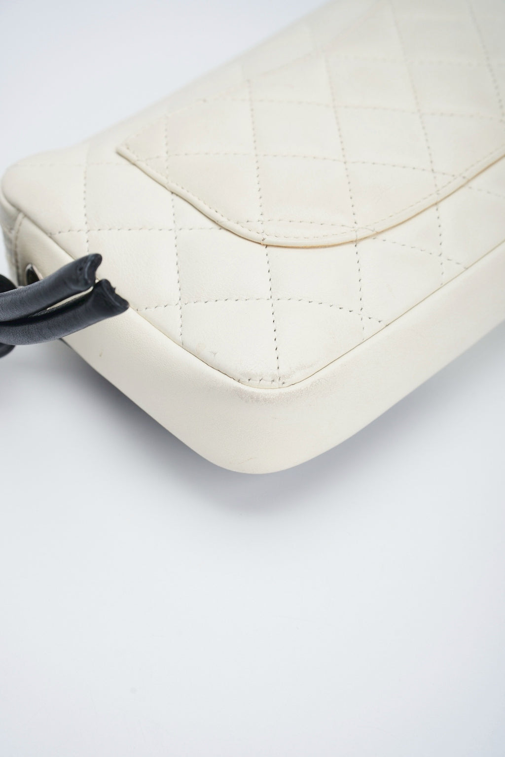 Chanel cambon white shoulder bag