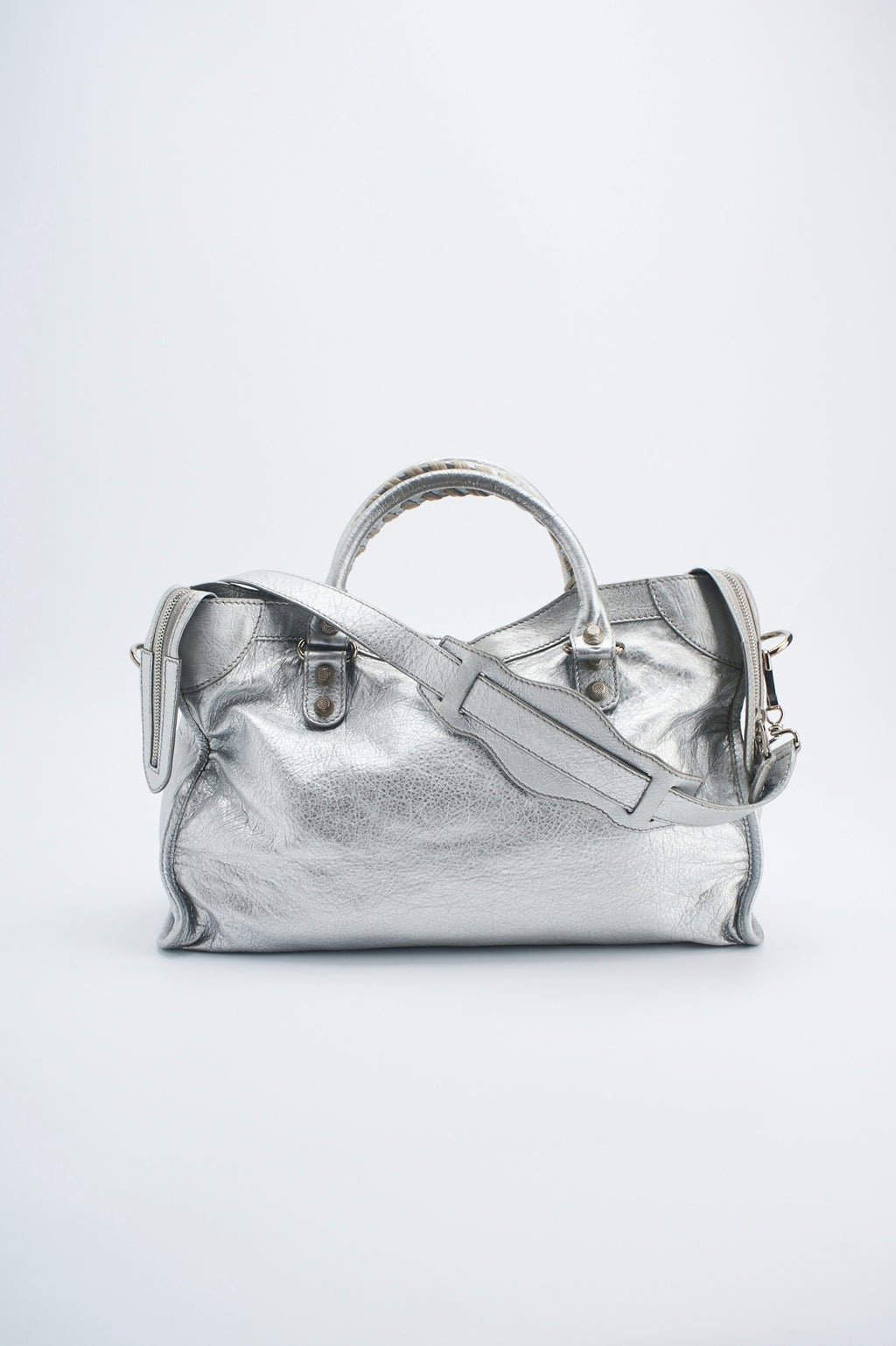 Balenciaga giant city silver