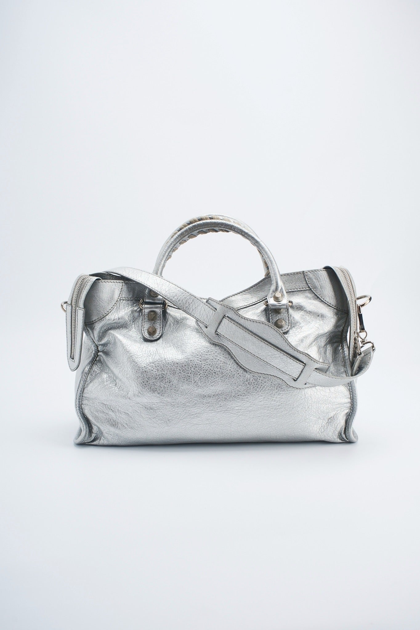 Balenciaga giant city silver