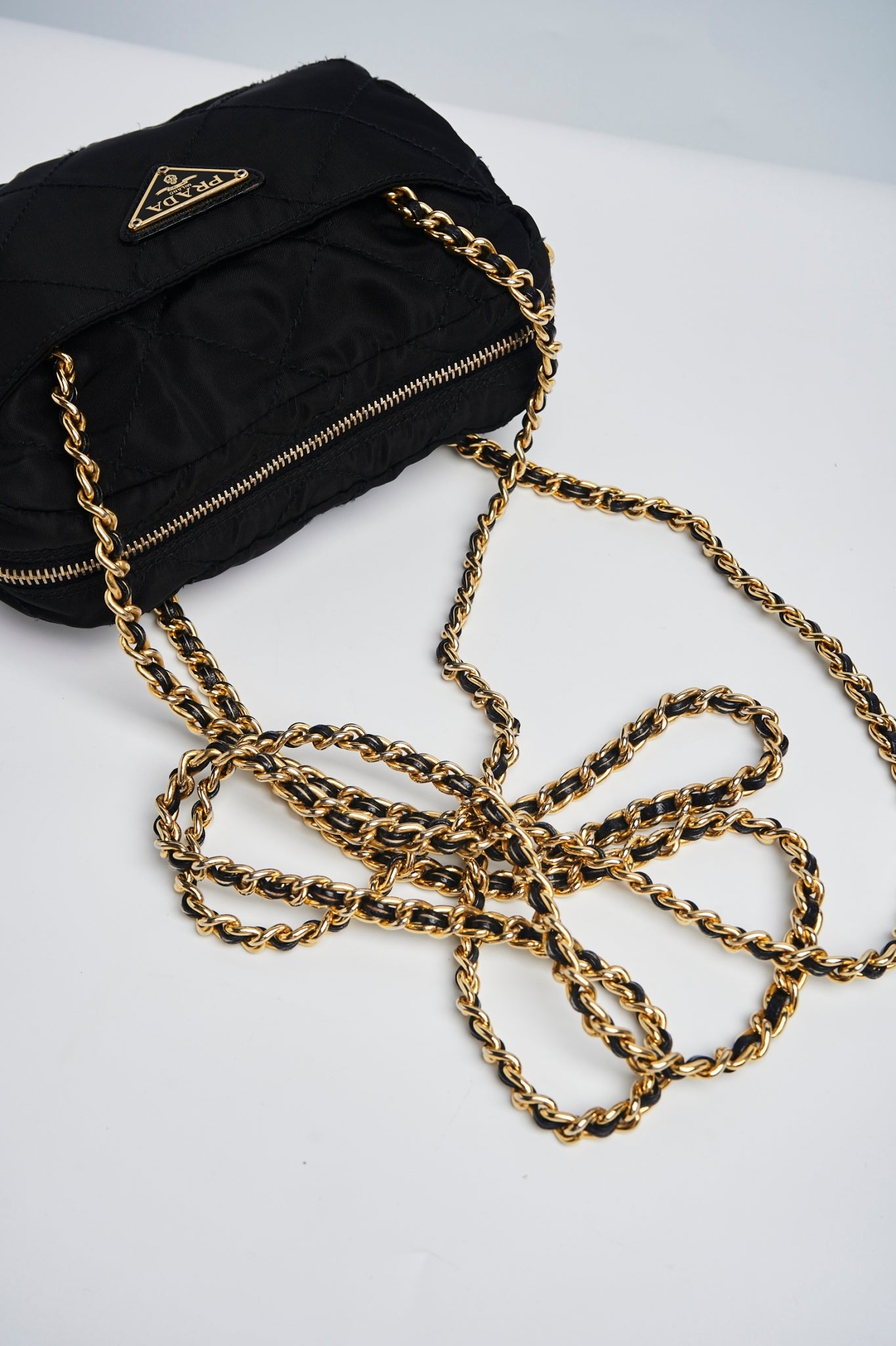 Prada mini chain