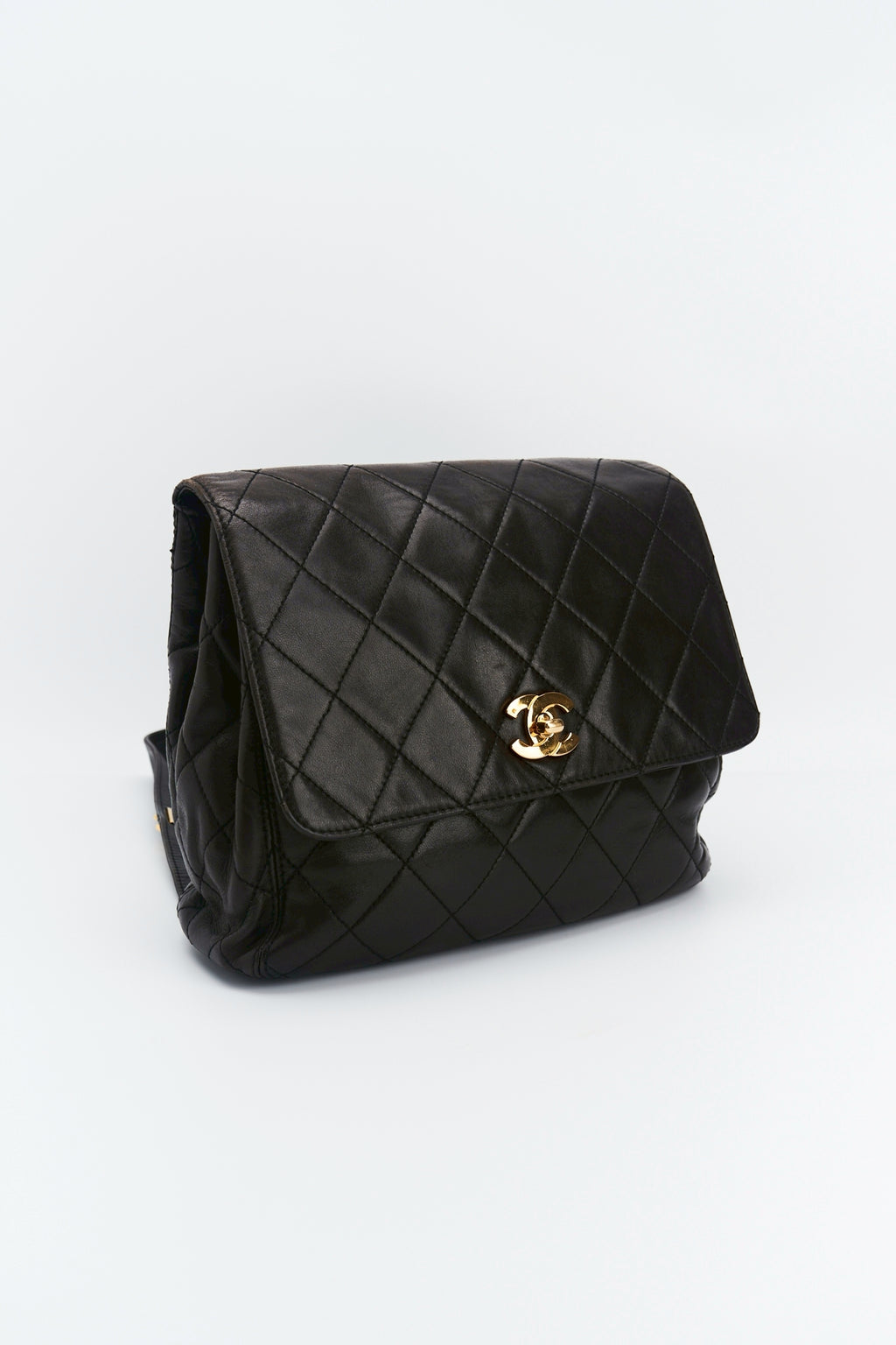 Chanel lambskin backpack