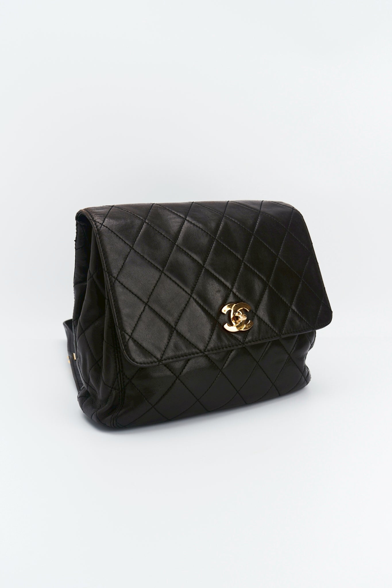 Chanel lambskin backpack