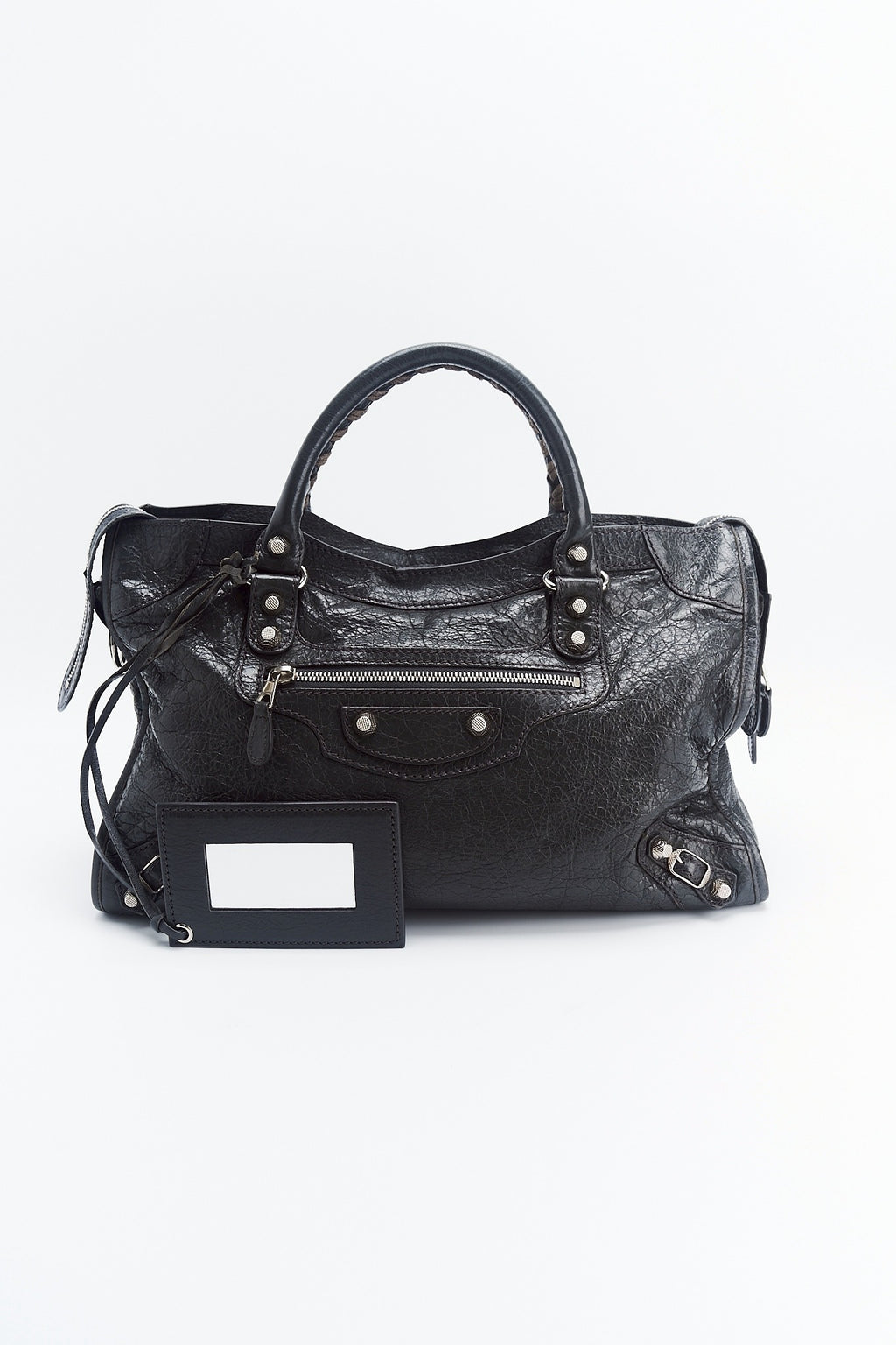 Balenciaga city bag dark gray