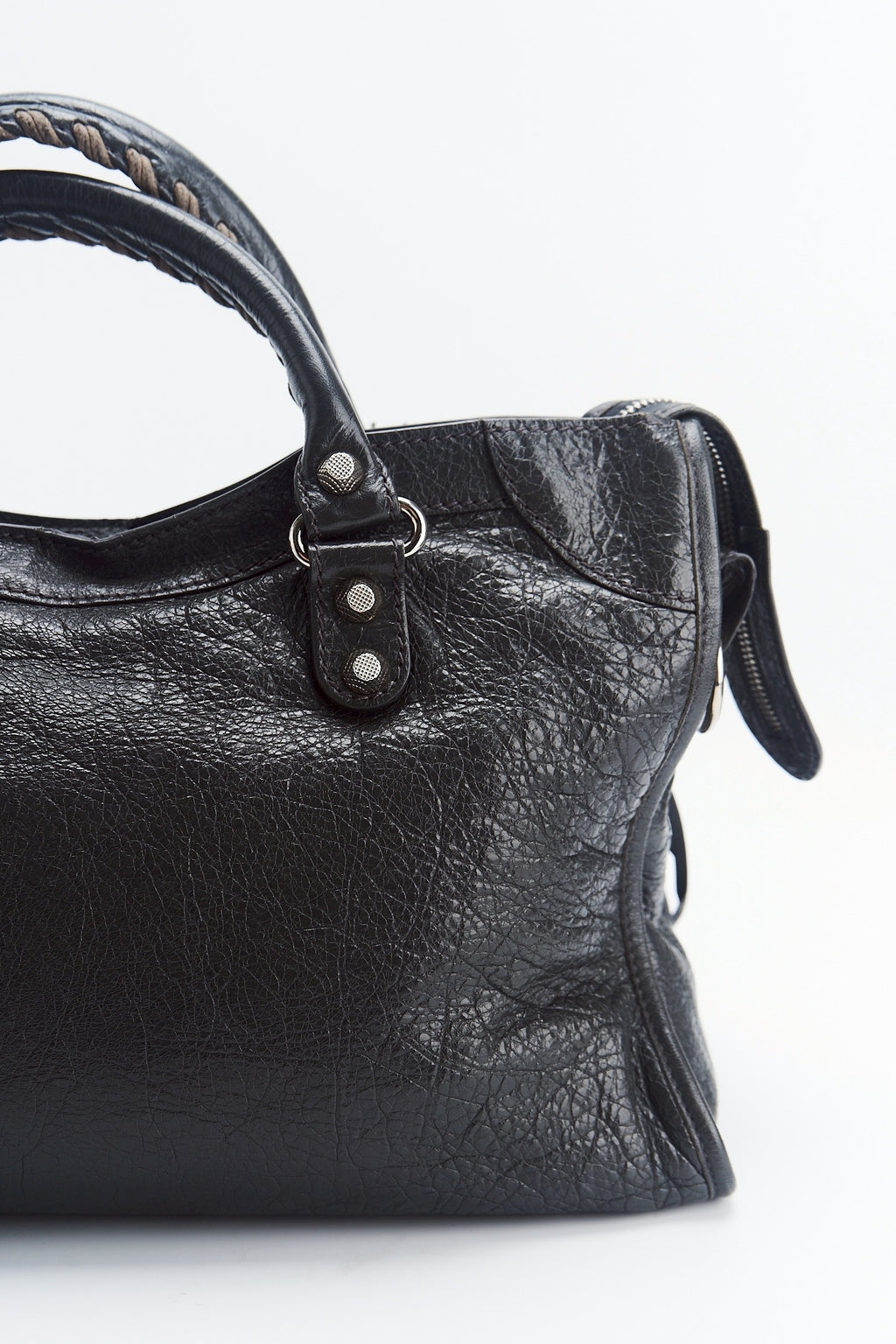Balenciaga city bag dark gray