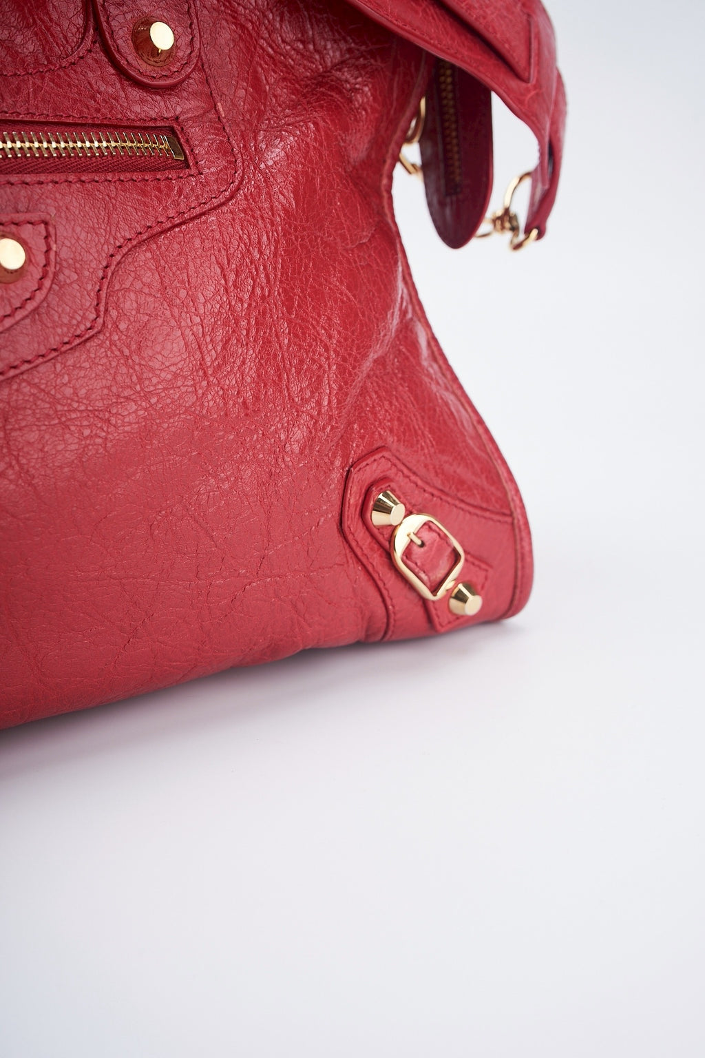 Balenciaga city red